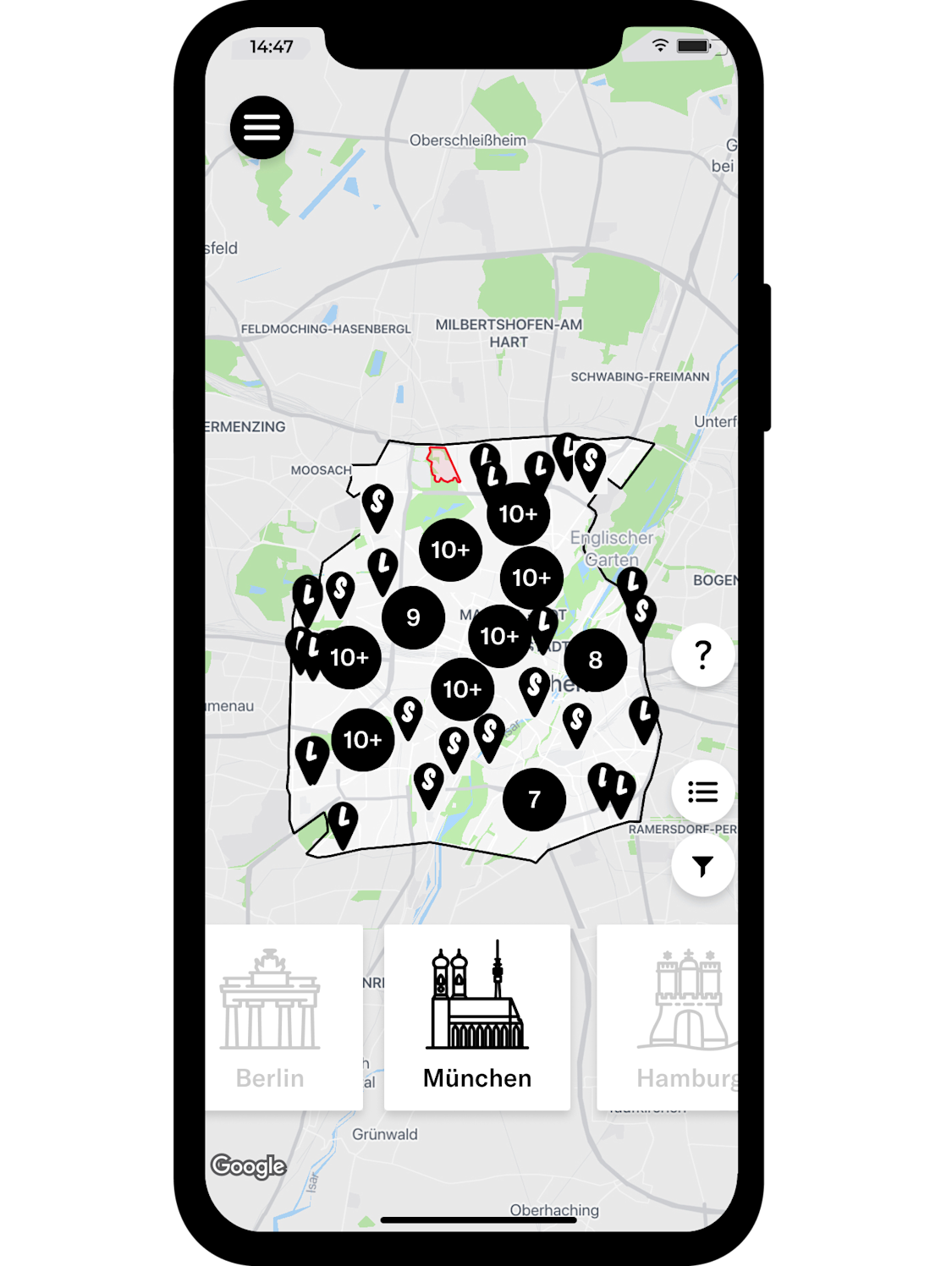 MILES Carsharing in München ab 0,89 €/km Pkws & Transporter