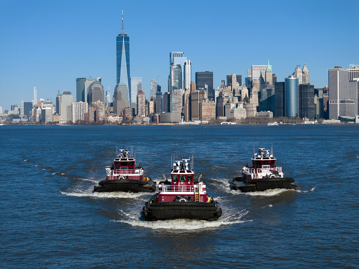 McAllister Towing - Arrival of Low Emission Tug - Grace McAllister