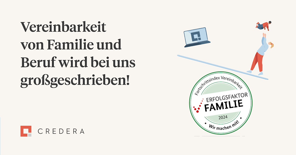Vereinbarkeit von Familie und Beruf wird bei uns großgeschrieben