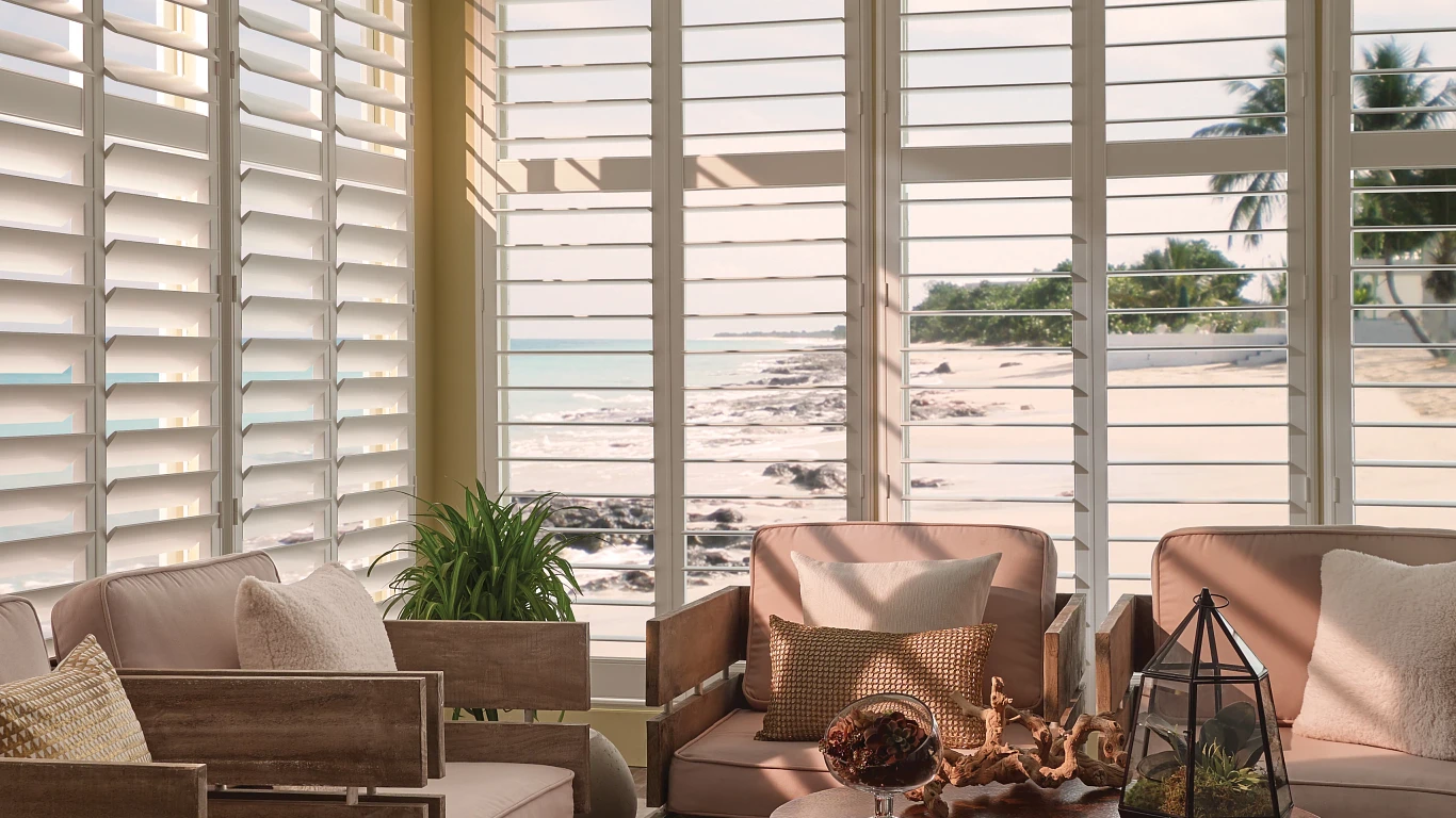 Eclipse Polyresin Window Shutters