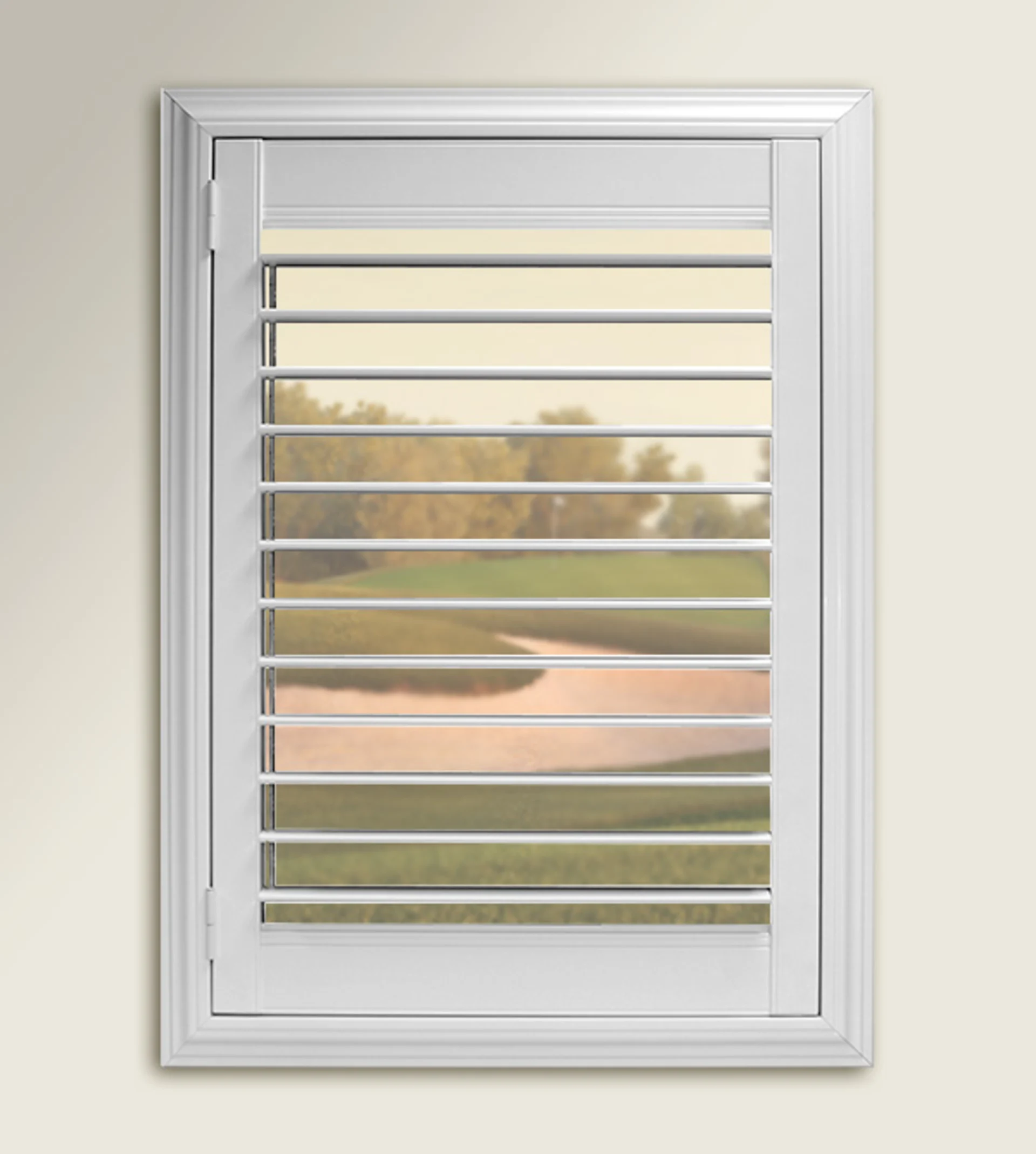 Eclipse Polyresin Window Shutters