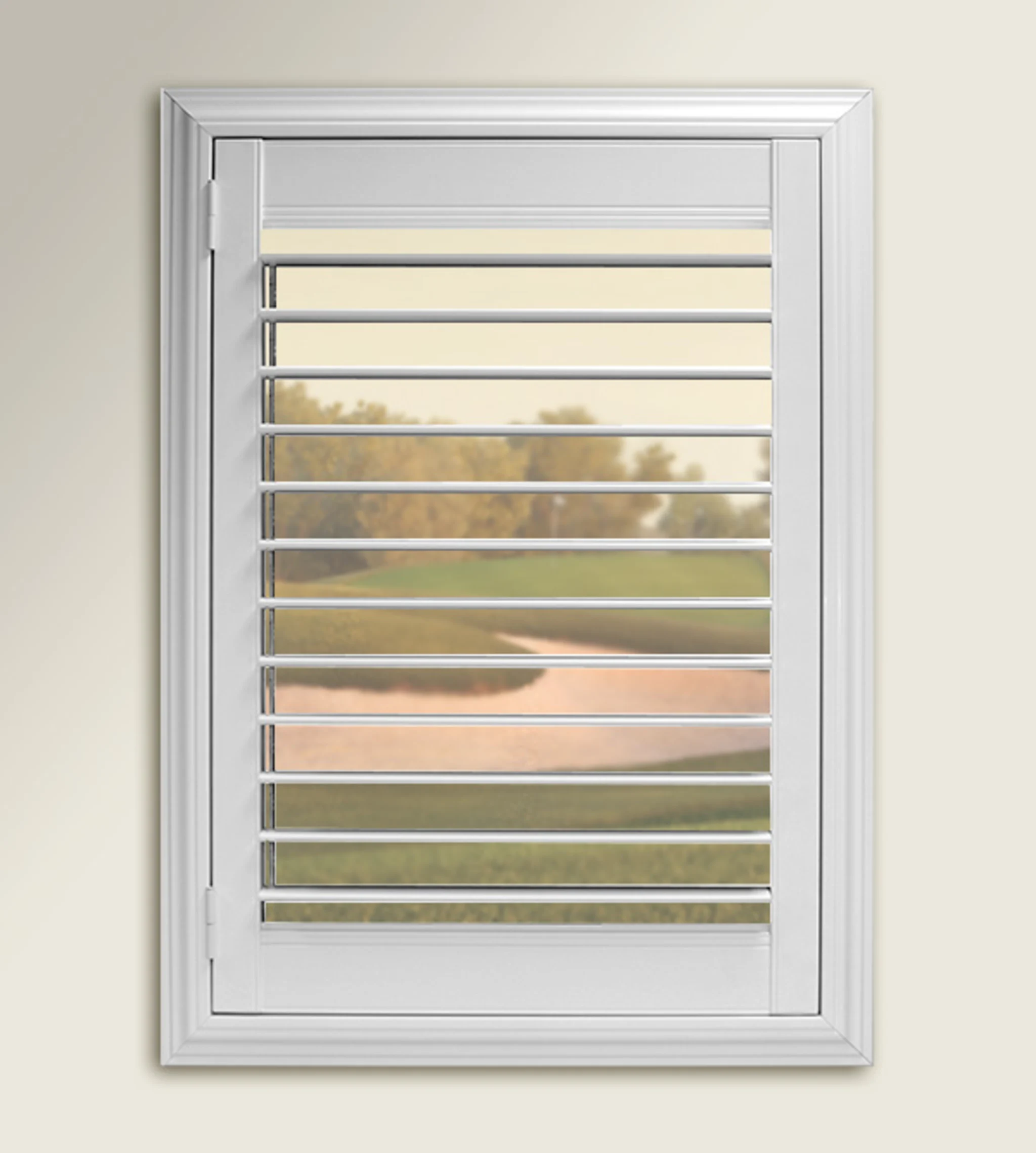 Eclipse Polyresin Window Shutters