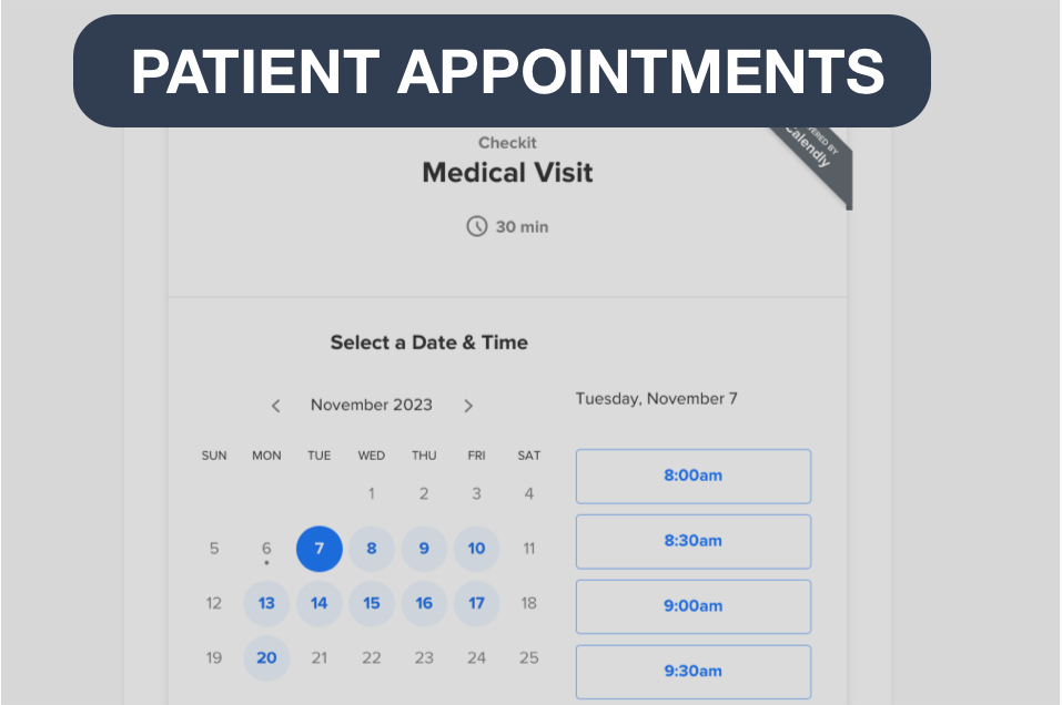 Streamline the Scheduling of Your Medical Appointments During Registration