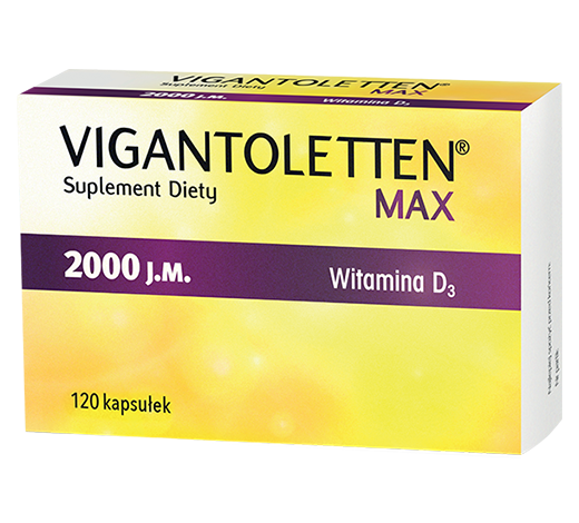 VIGANTOLETTEN MAX  witamina D3 2000