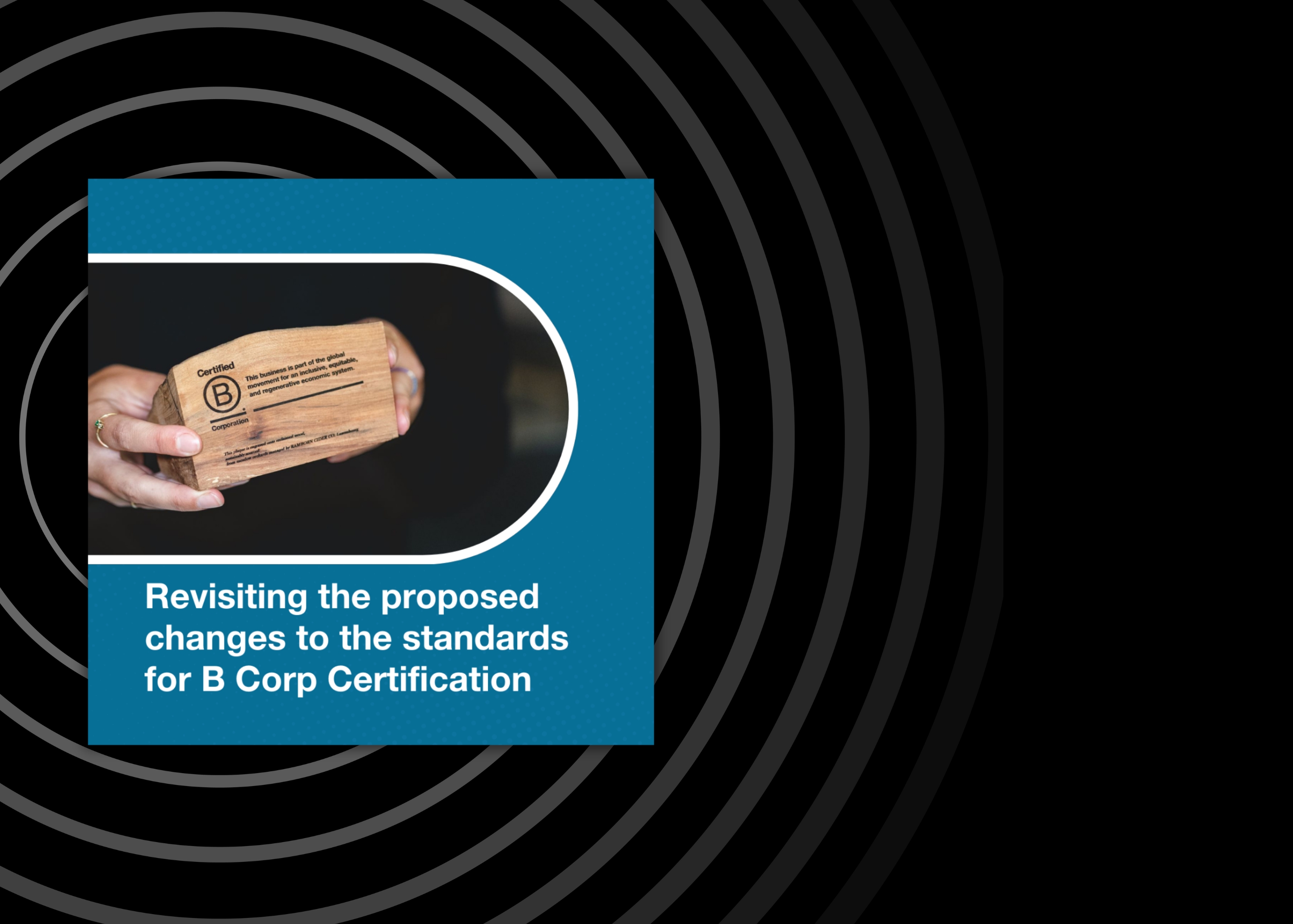 Evolving And Adapting The B Corp Certification Performance Requirements ...