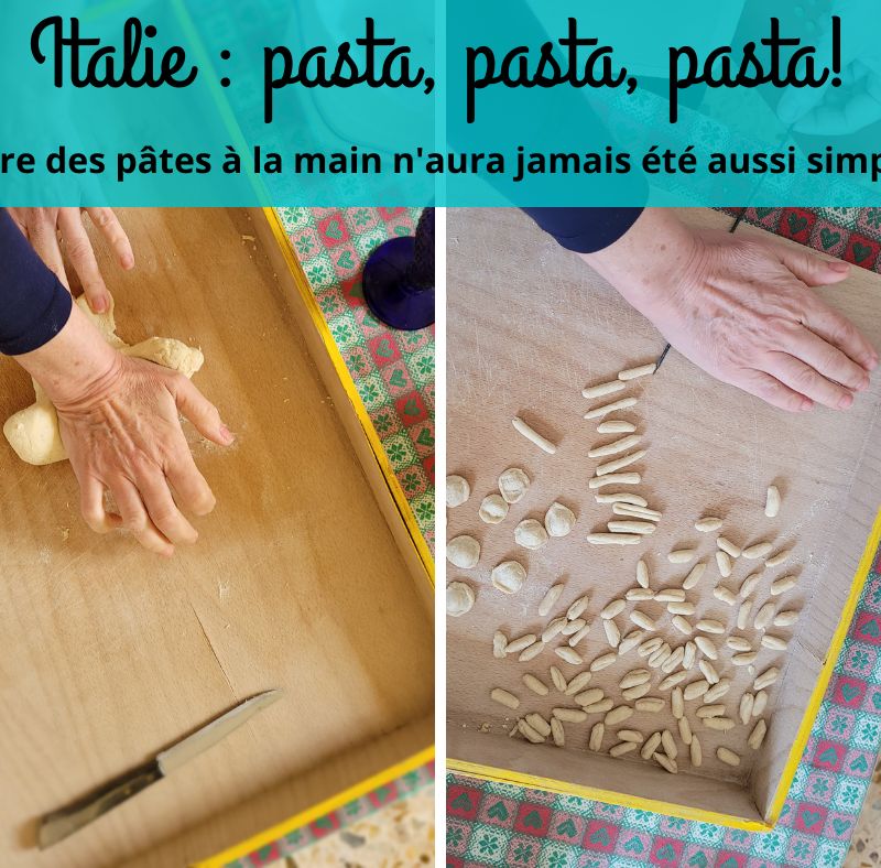 En rediffusion (atelier en ligne) : Italie, faire ses pâtes à la main