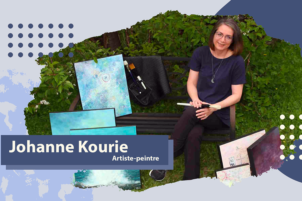 Johanne Kourie artiste-peintre