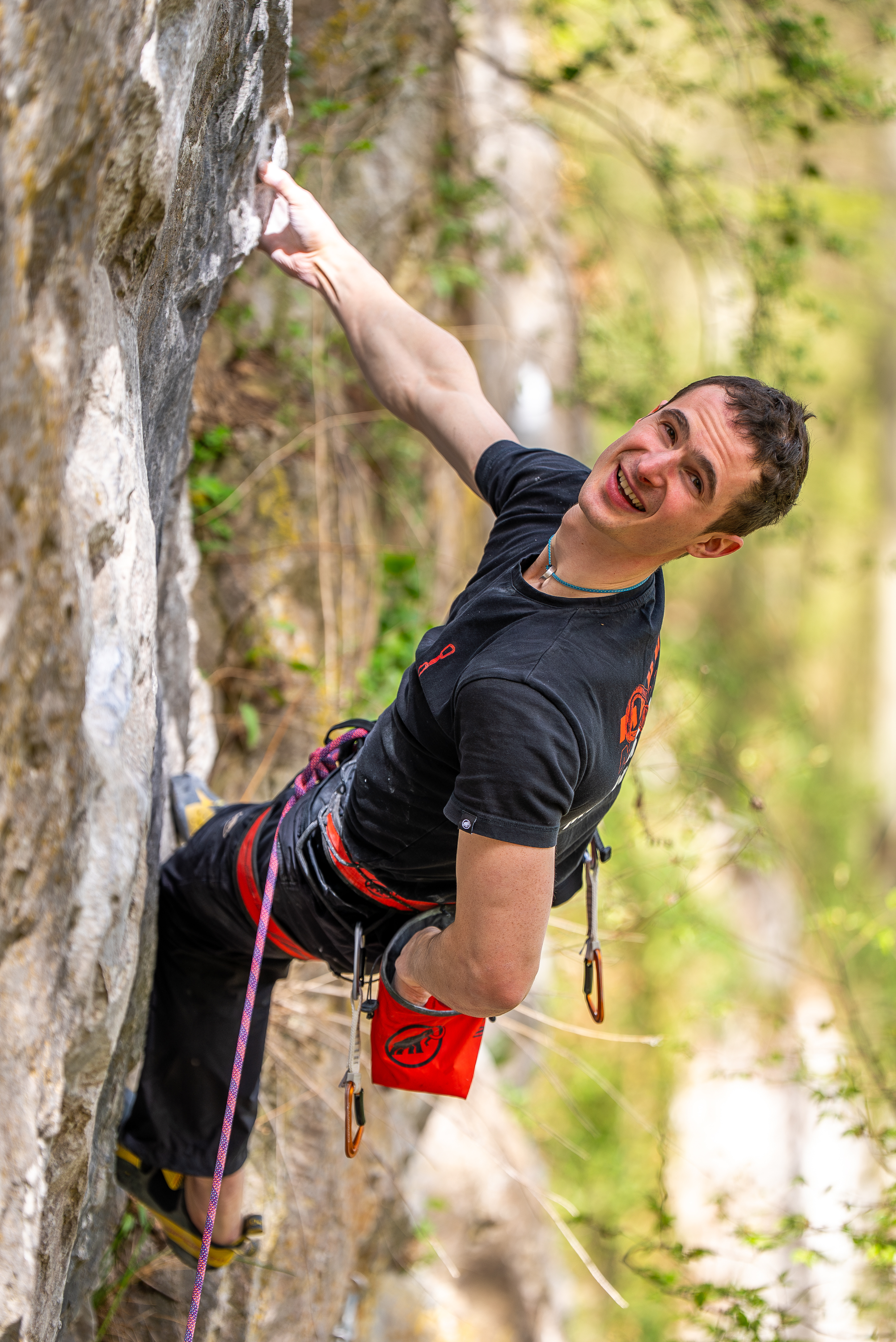 Adam Ondra 8.7 We Care Dry Rope 100m | Mammut