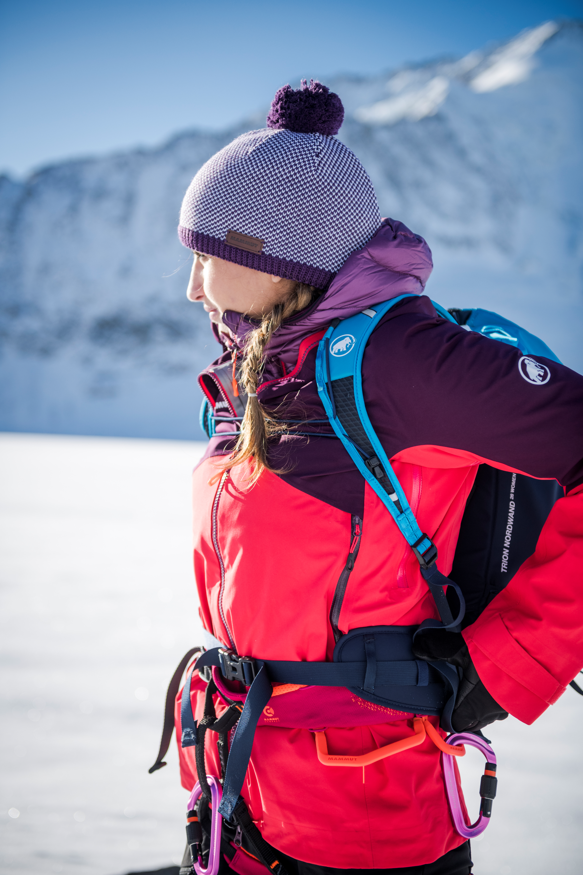 MAMMUT アンダロ 防水透湿 中綿防寒 スキージャケット 青マンモス刺繍ロゴ 世界的に アンダロ 防水透湿 中綿防寒 スキージャケット 青