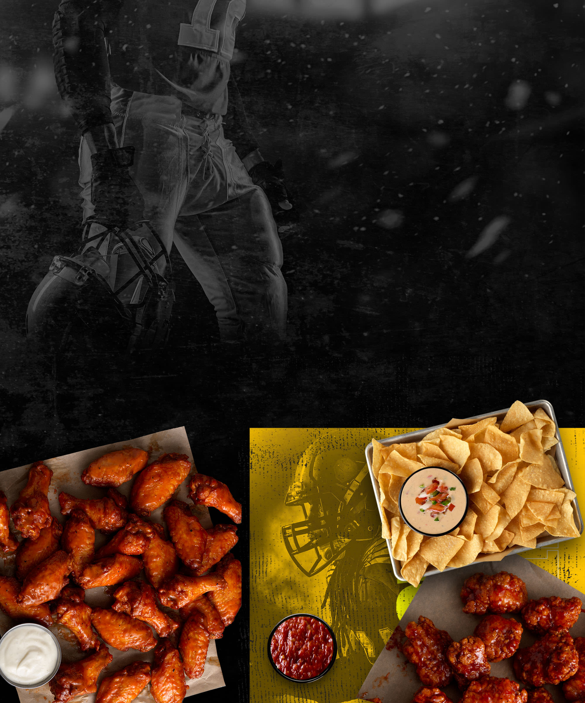 Buffalo Wild Wings Offers New Football Game Day Menu