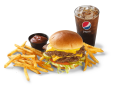  All American Burger Fries Lunch-Combos NEW