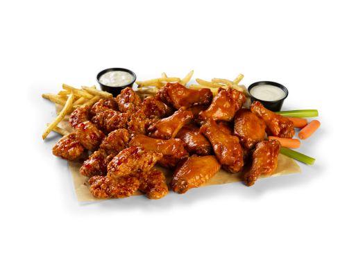 15-15 Wings + Fries Bundle