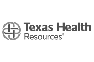 Texas Health logo B&W