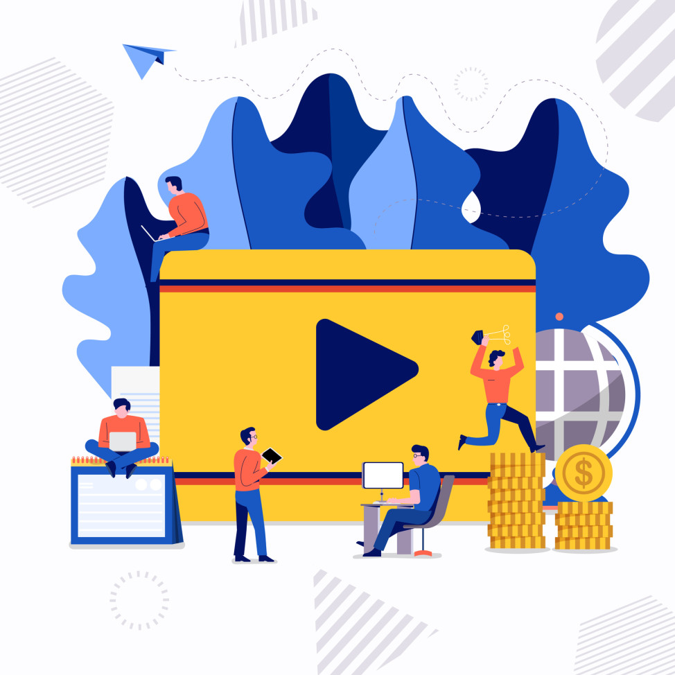 Video Marketing Graphic (Teamwork)