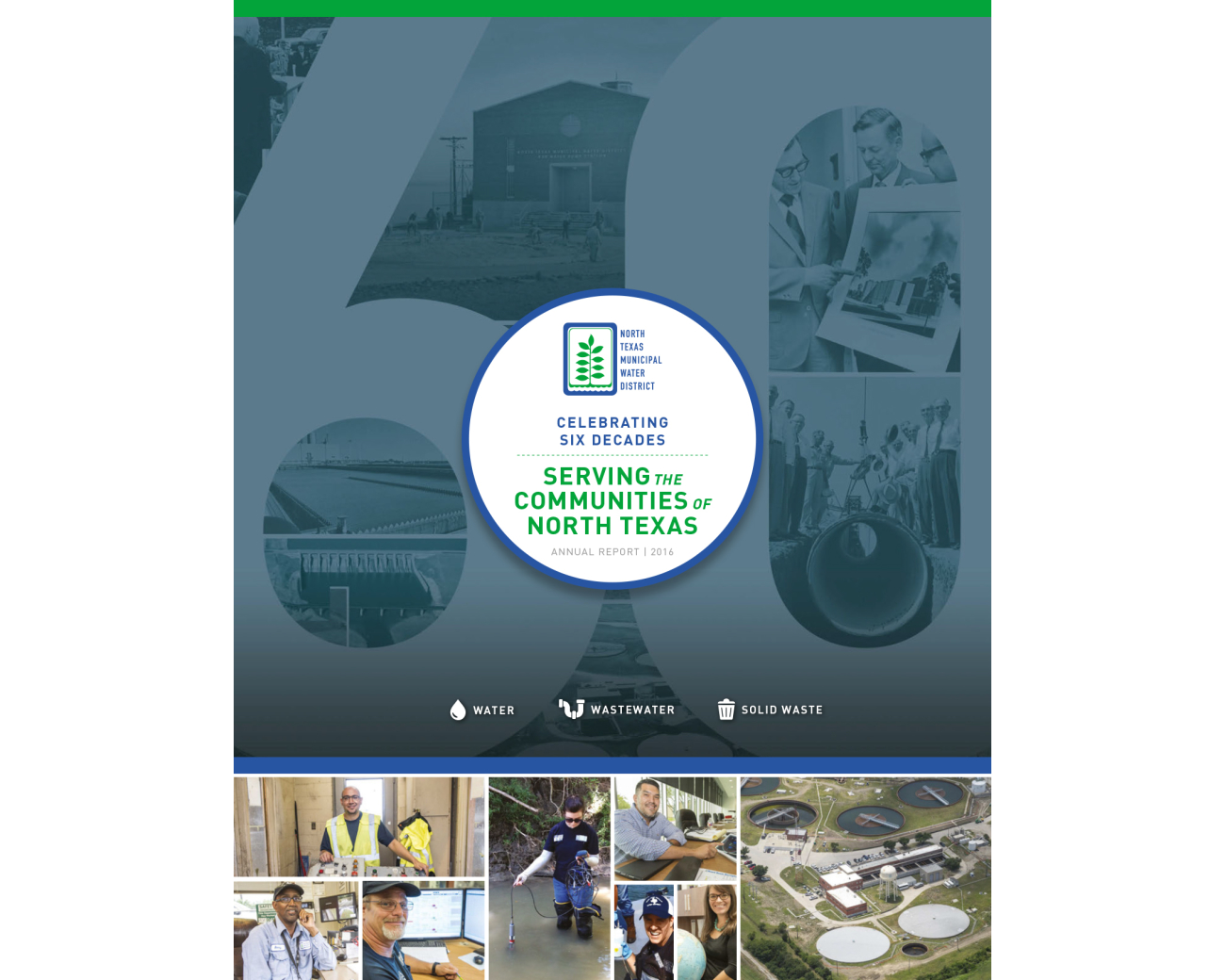 North Texas Municipal Water District – 2016 Annual Report Cover