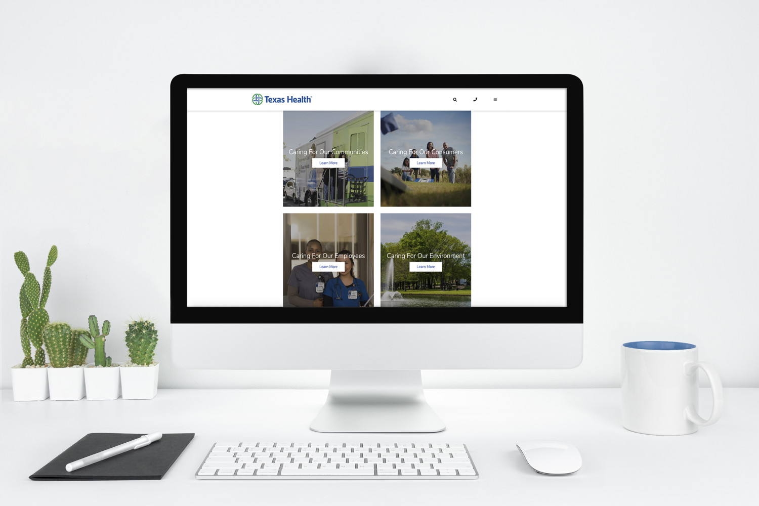 Texas Health Microsite Desktop Continued