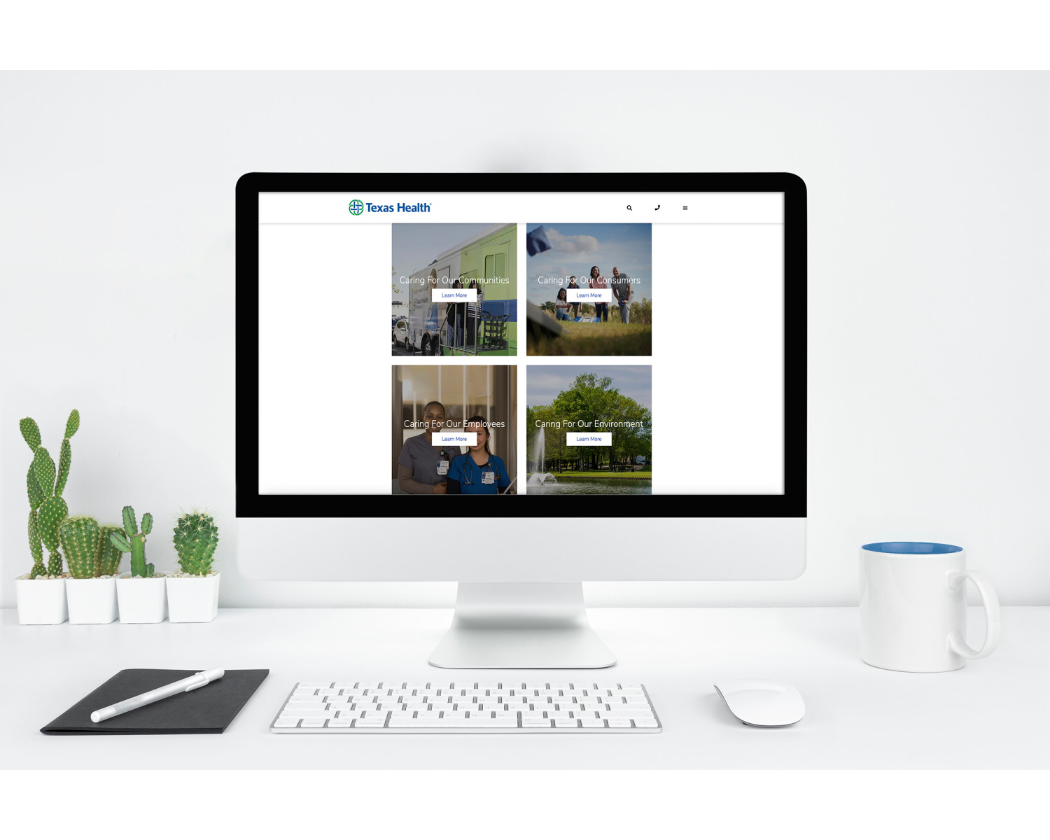 Texas Health Microsite Desktop Continued