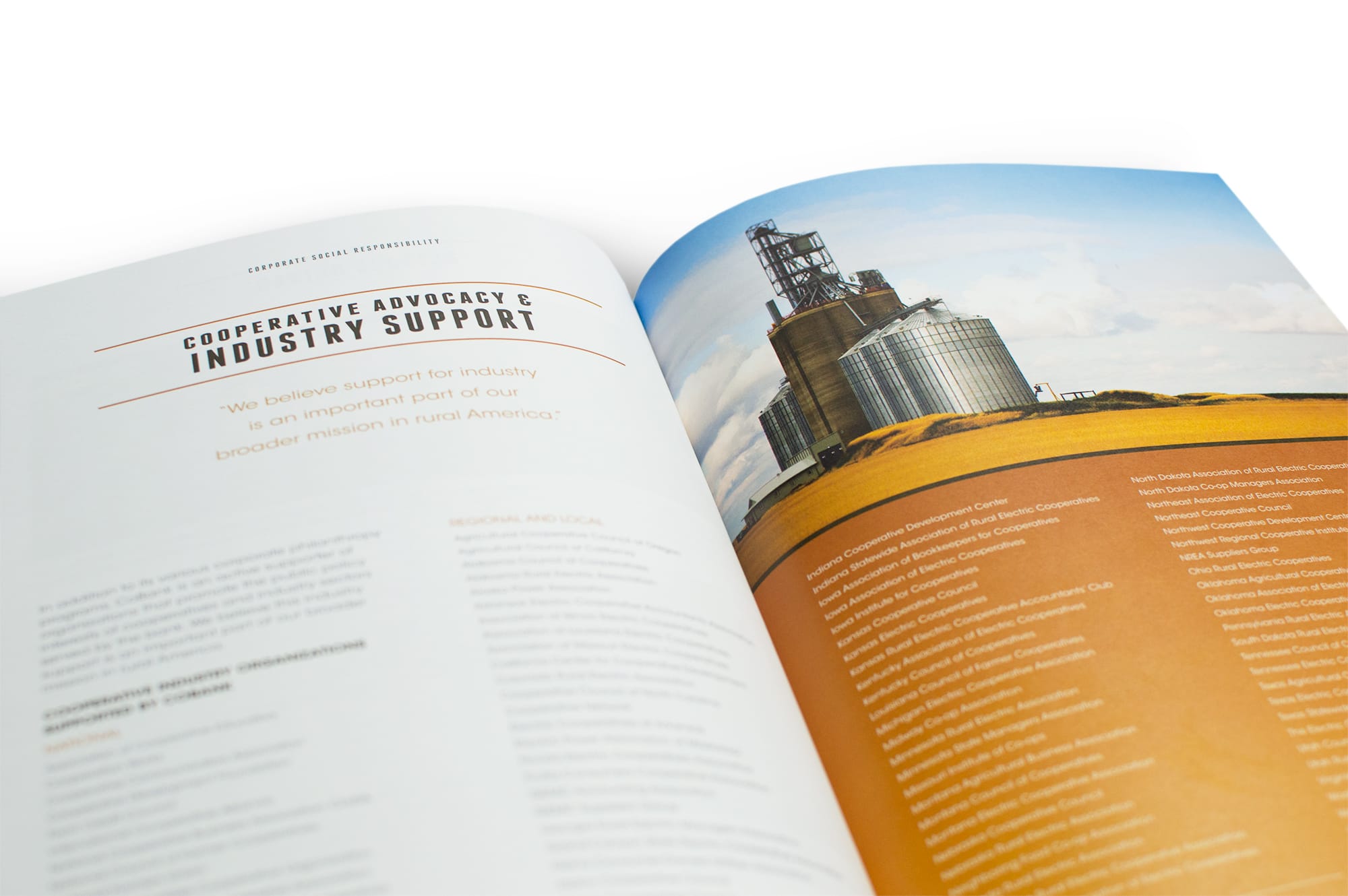 CoBank – 2016 CSR – Cooperative Advocacy and Industry Support Spread