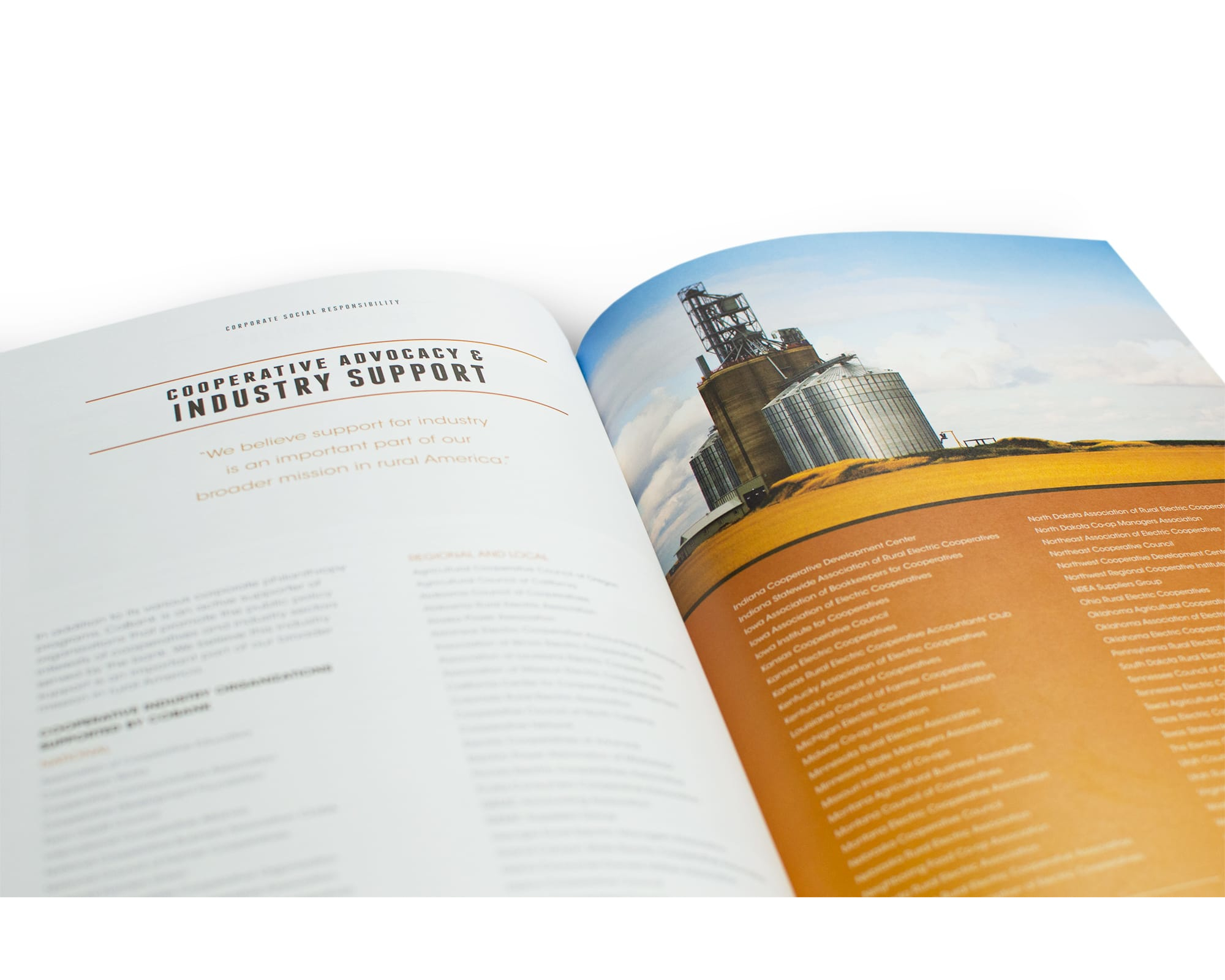 CoBank – 2016 CSR – Cooperative Advocacy and Industry Support Spread
