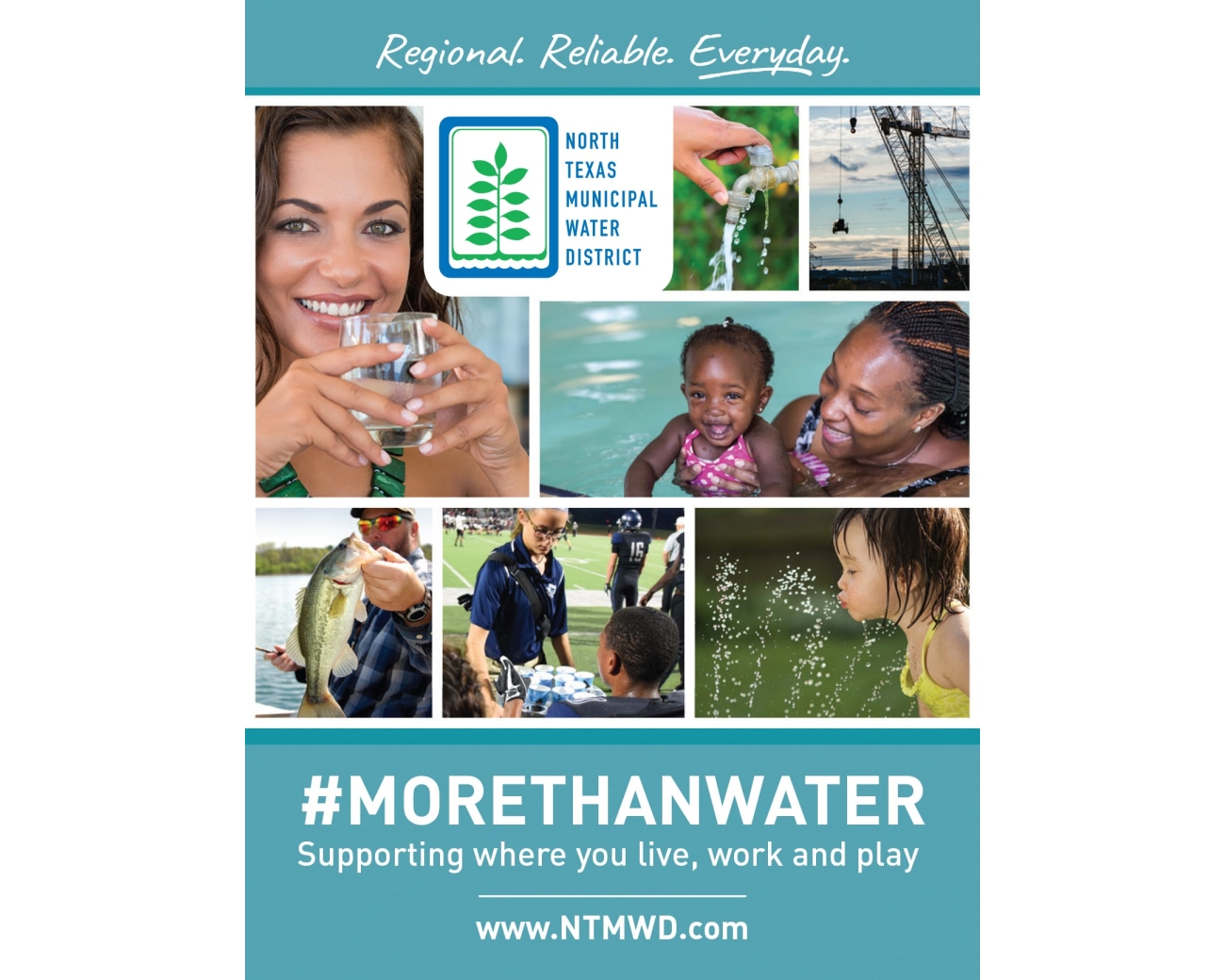 North Texas Municipal Water District – NTMWD Sponsorship Ad