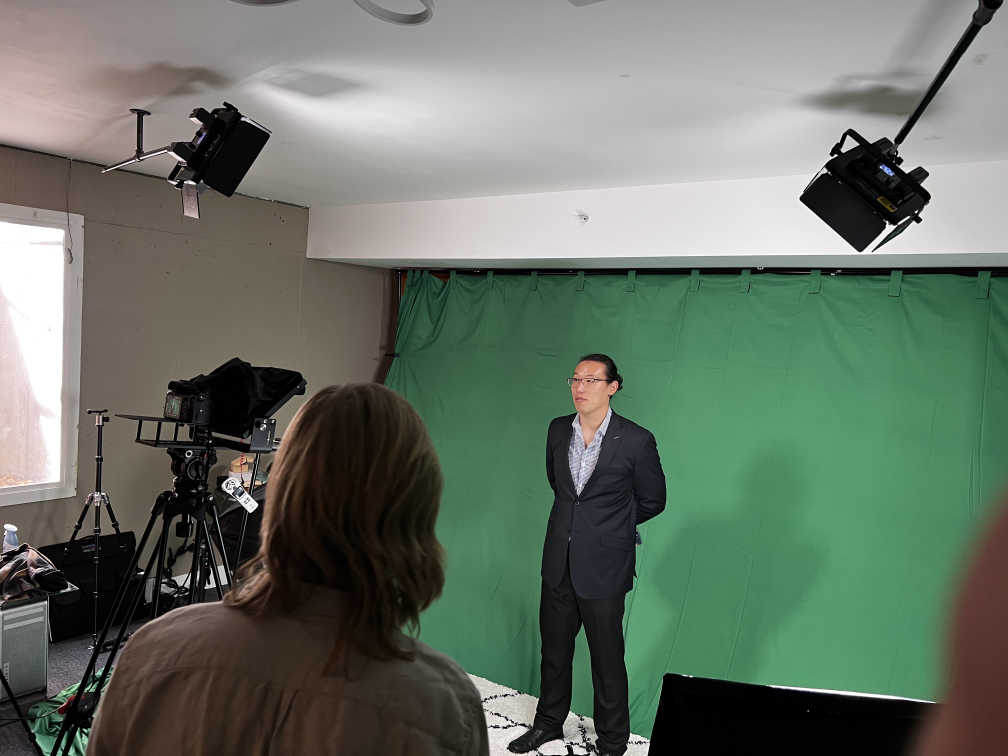 Denver boutique marketing agency, Watermark, has an in-house filming studio for Inbound marketing videos for social media and YouTube.
