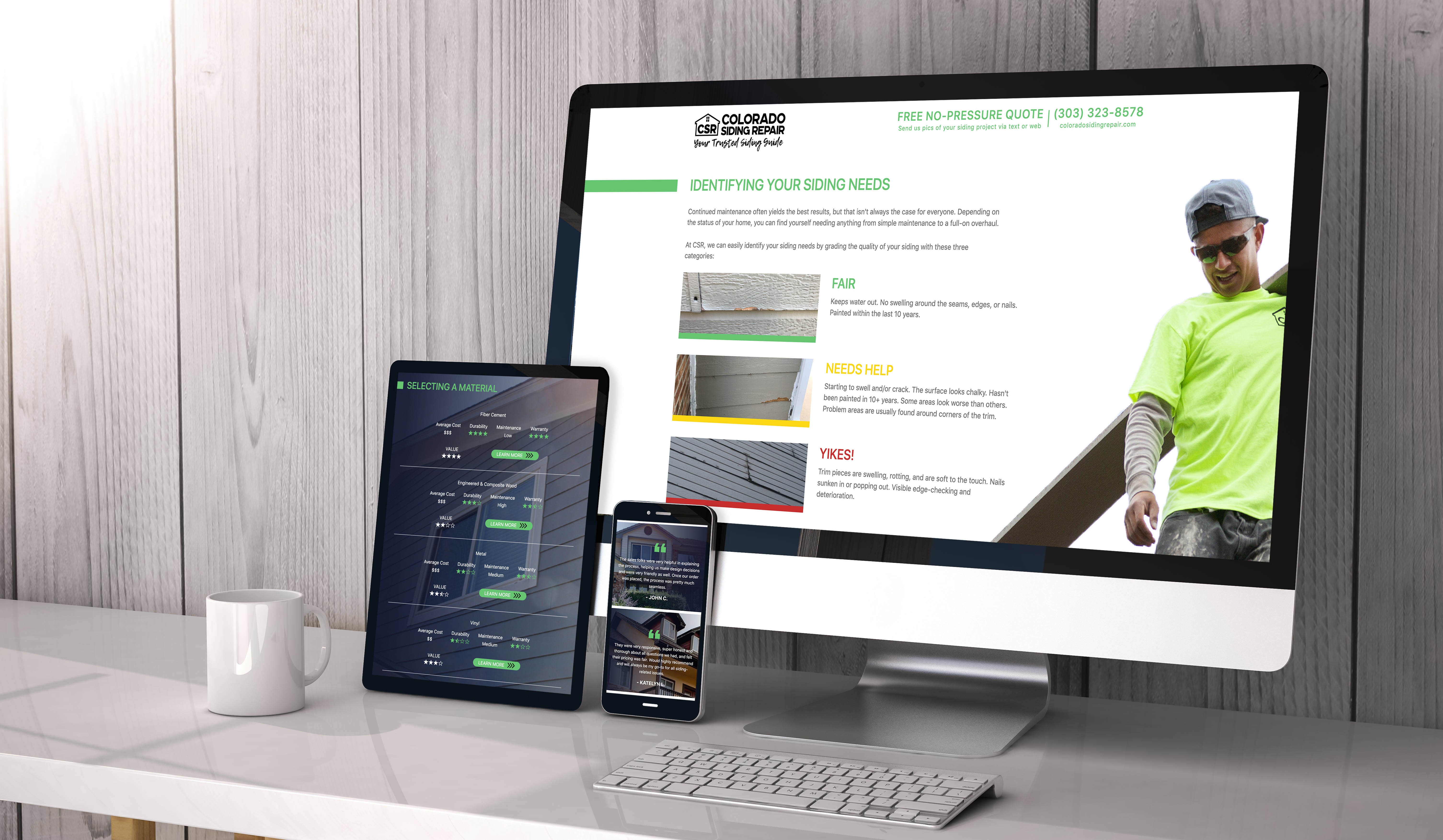 Colorado siding repair computer tablet phone 6000px wide