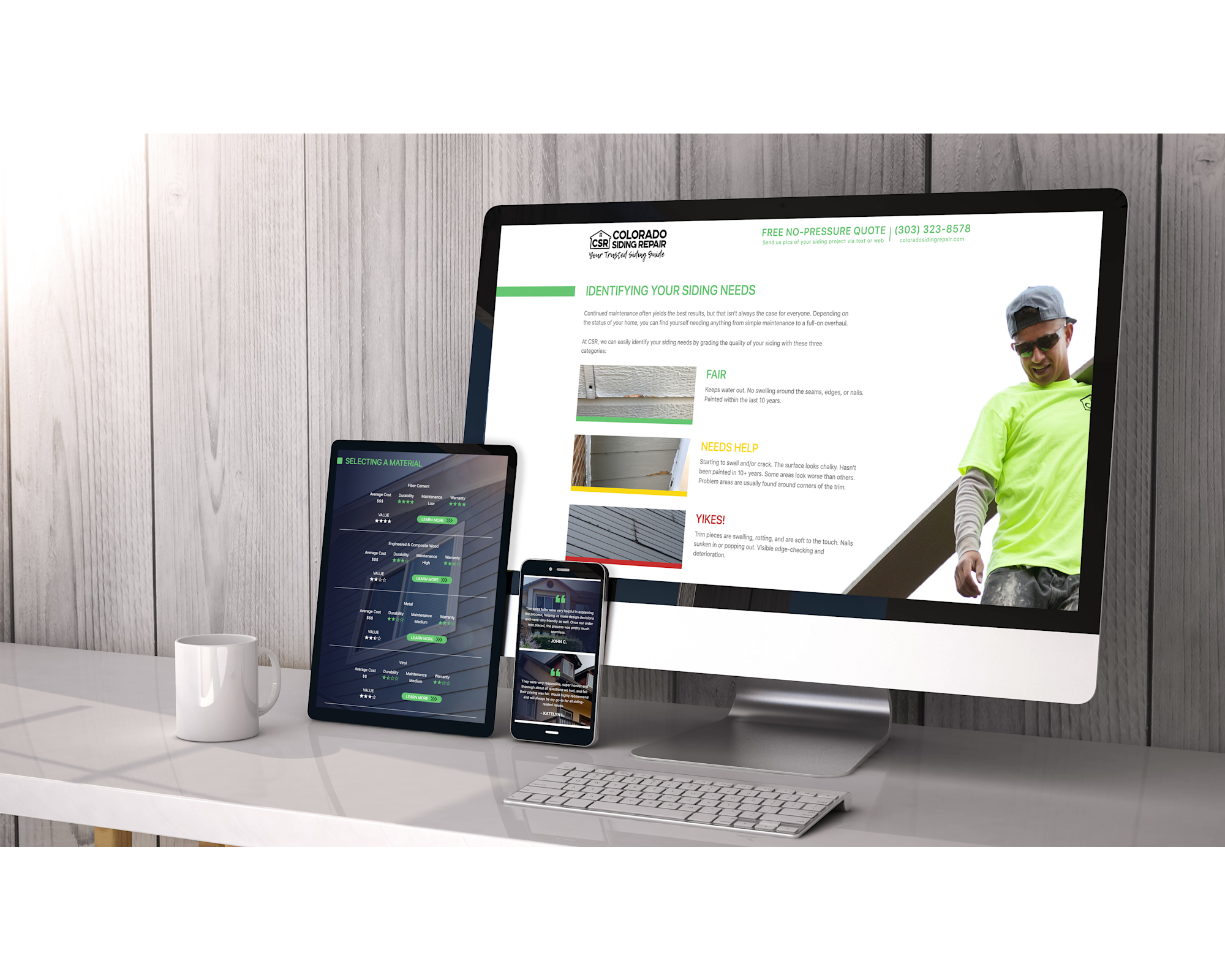 Colorado siding repair computer tablet phone 6000px wide