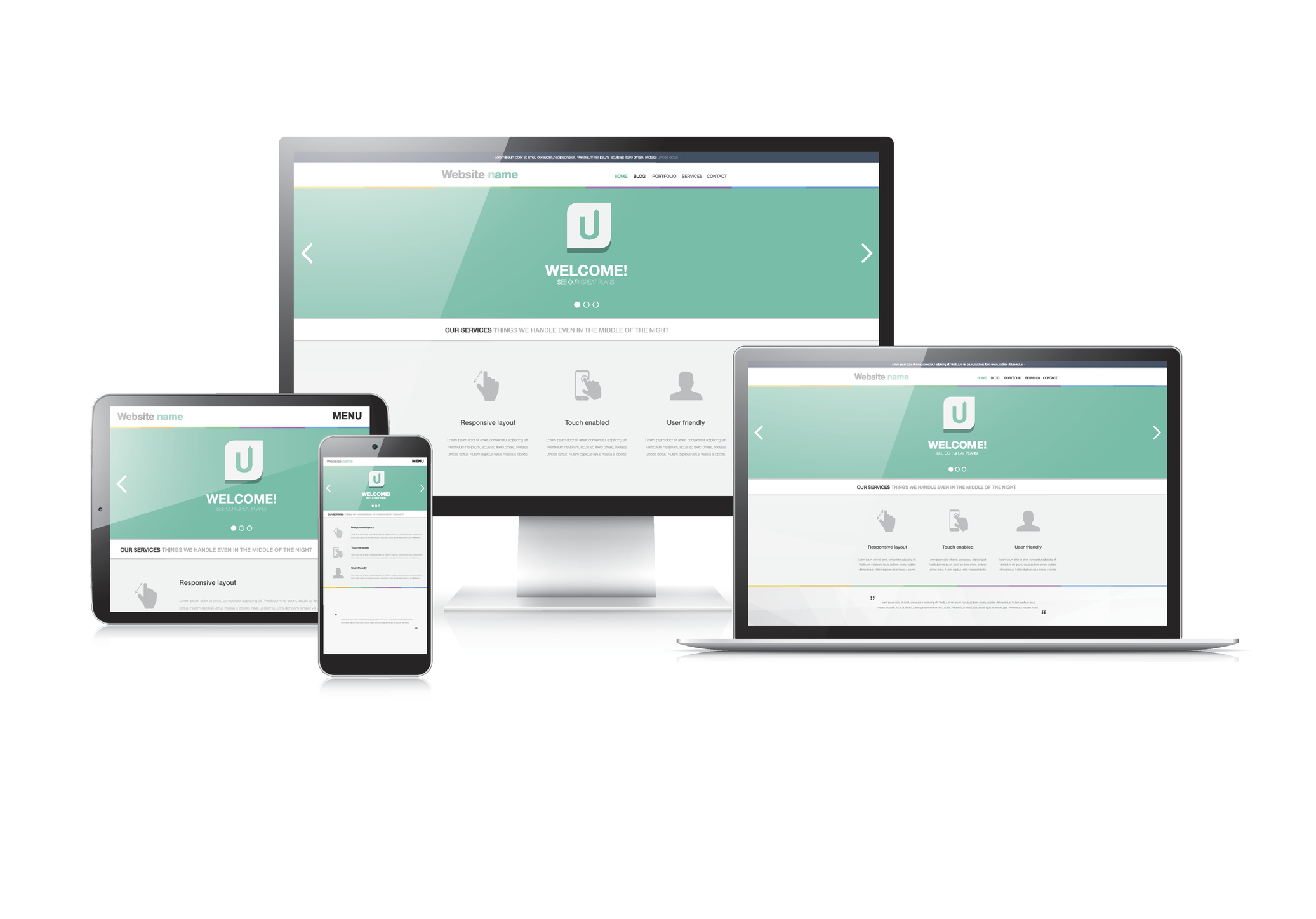 responsive website design 