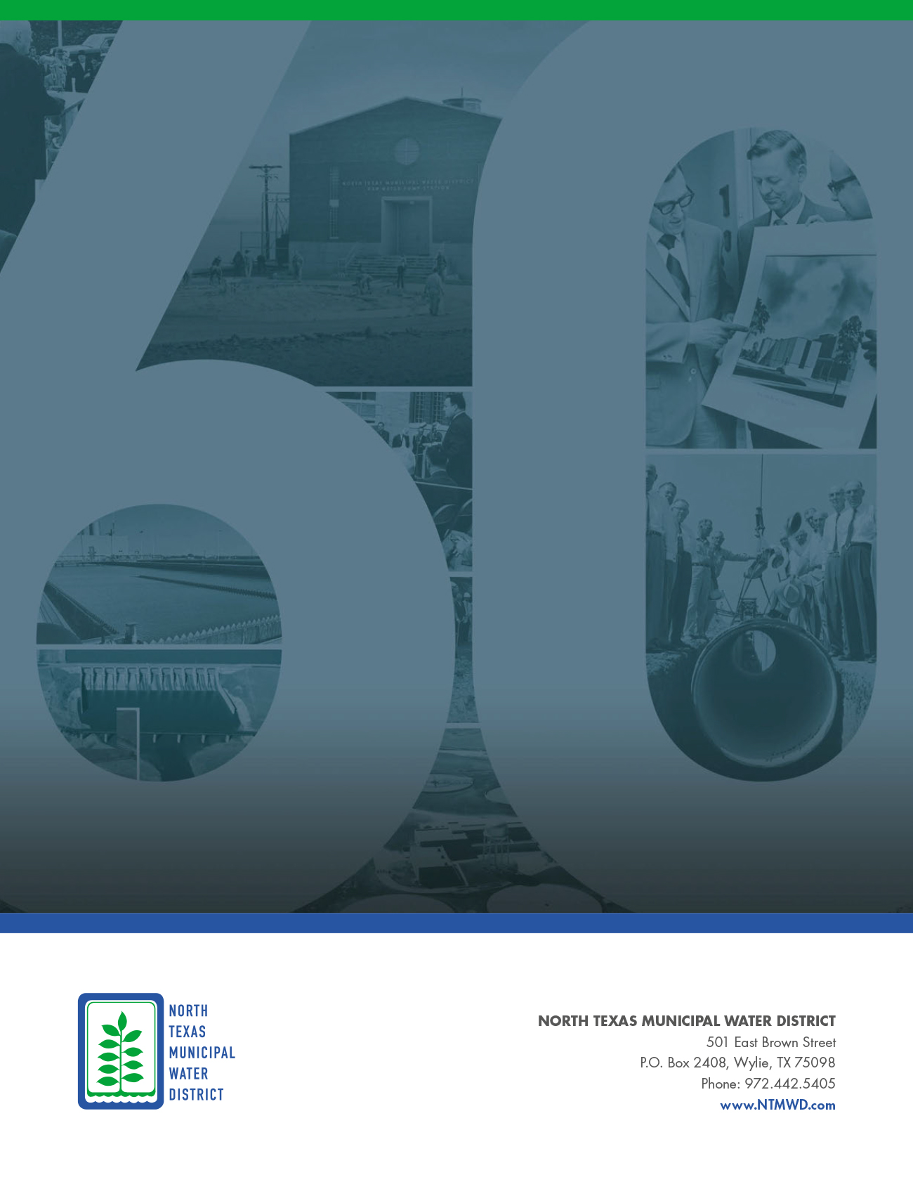 North Texas Municipal Water District – 2016 Annual Report – Back Cover