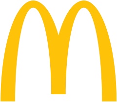 Using the McDonald's 'M' as an example of a letterform logo. | Watermark