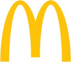 Using the McDonald's 'M' as an example of a letterform logo. | Watermark