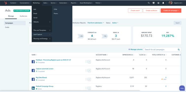 Lead Capture on HubSpot | Watermark