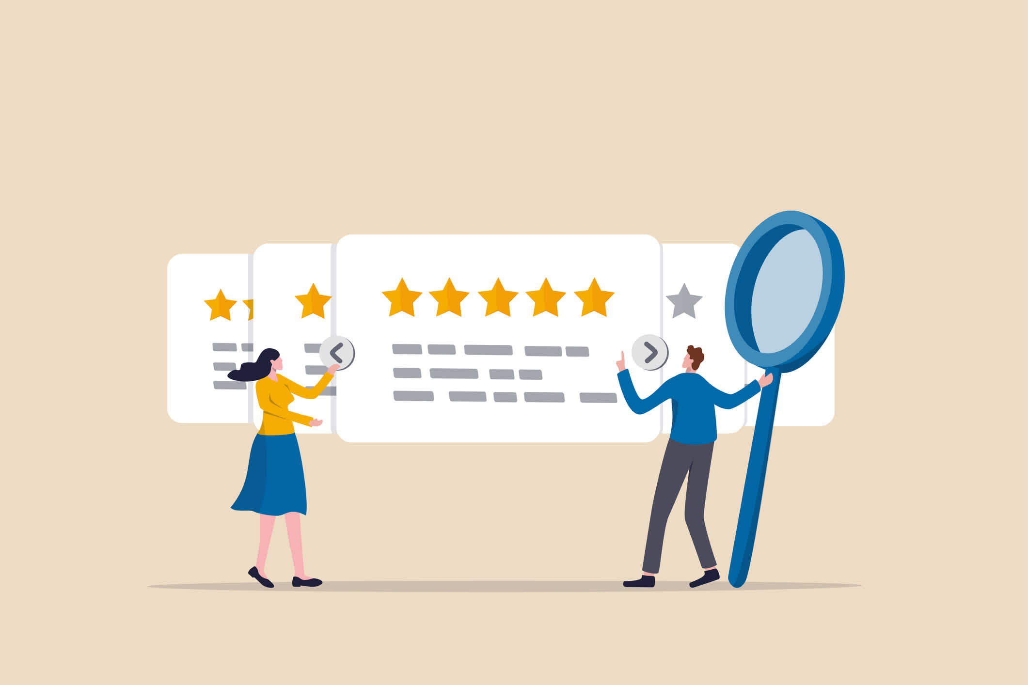 customer reviews and testimonials 