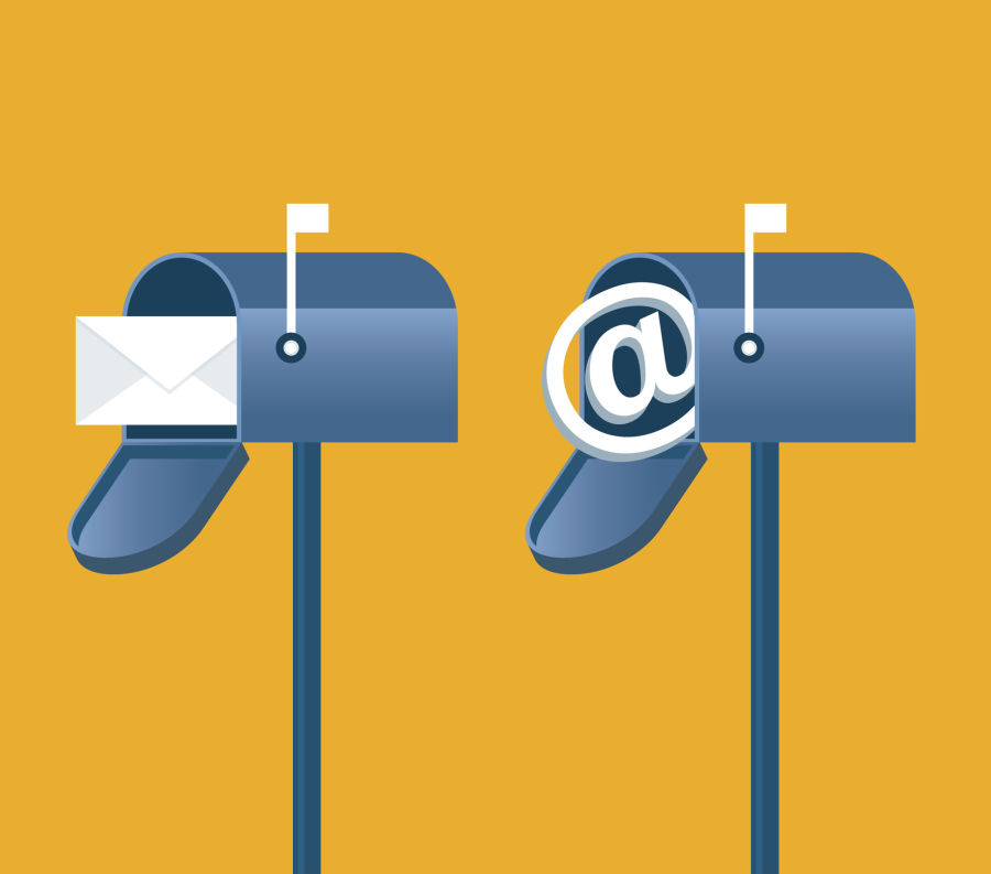 digital and traditional mailbox examples