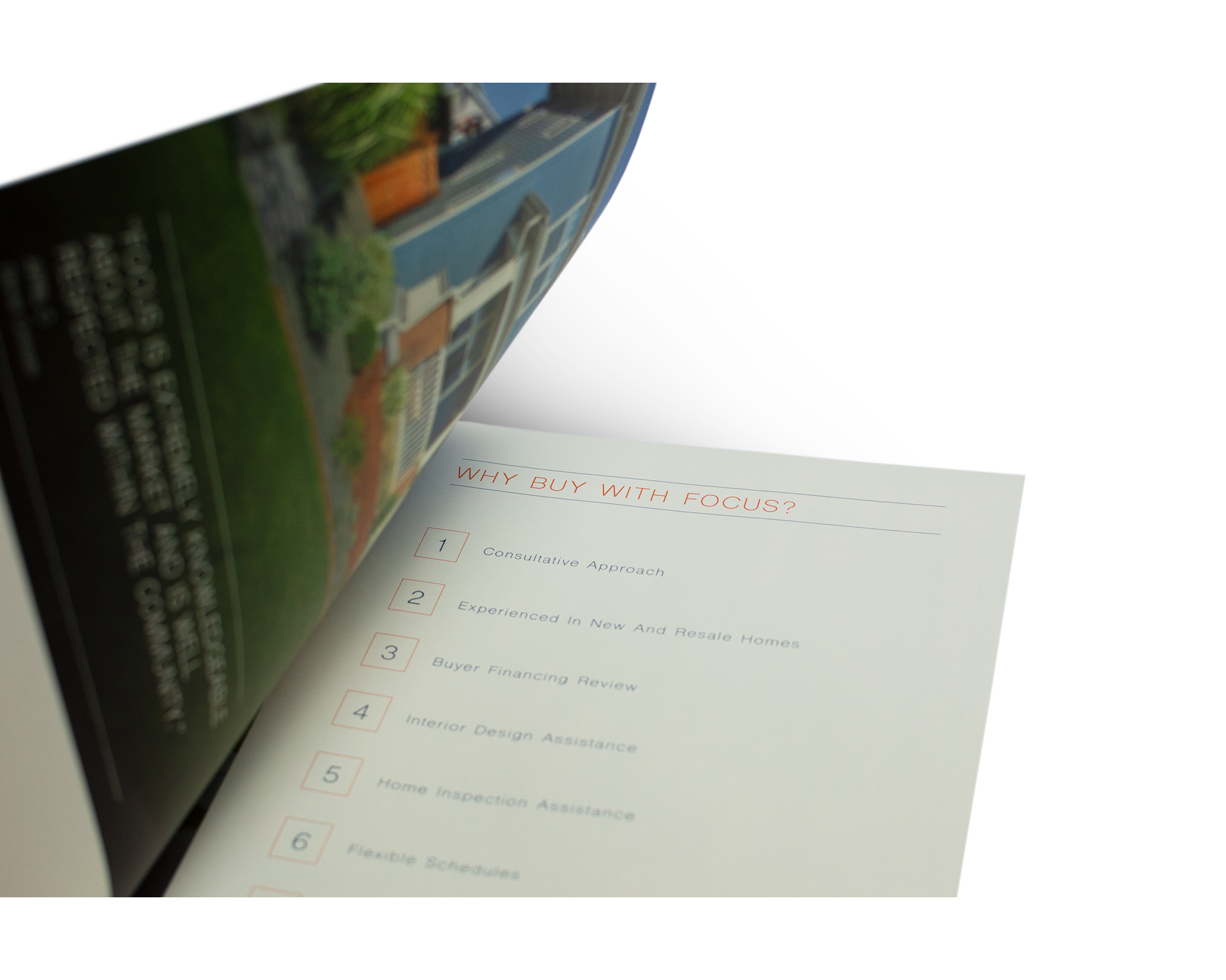 Focus Real Estate – Buying In Colorado Packet Table of Contents