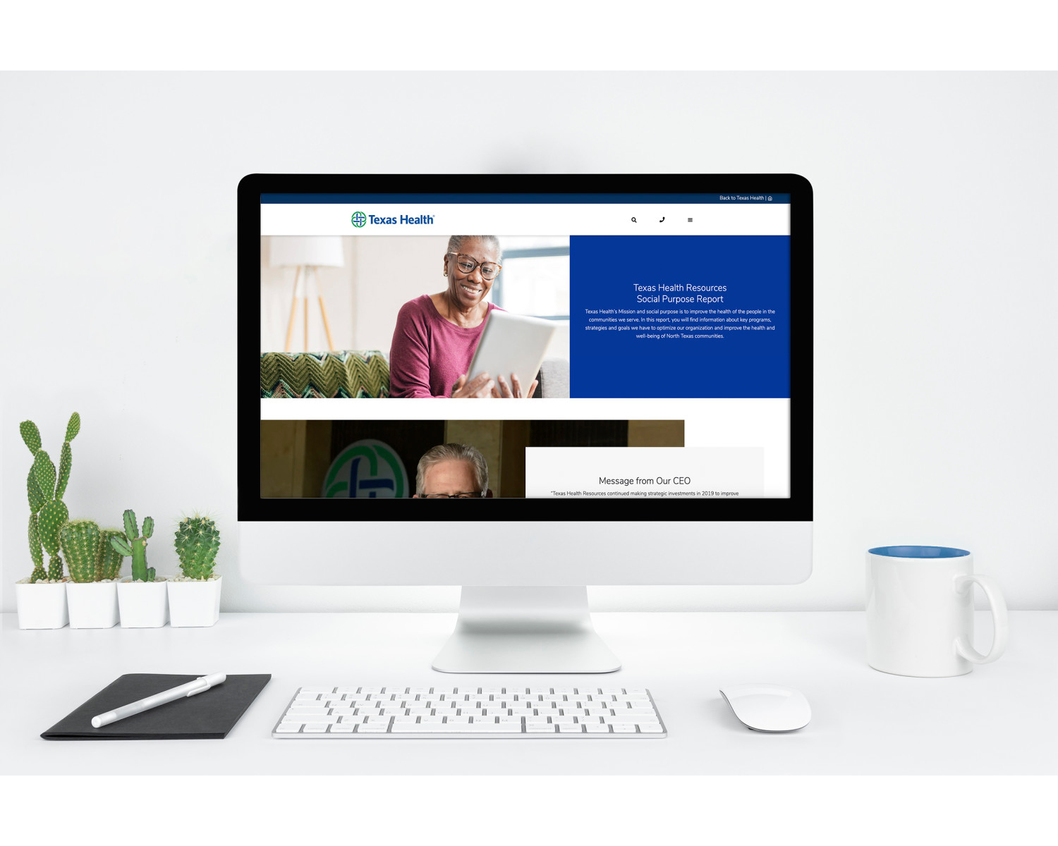 Texas Health Microsite Desktop