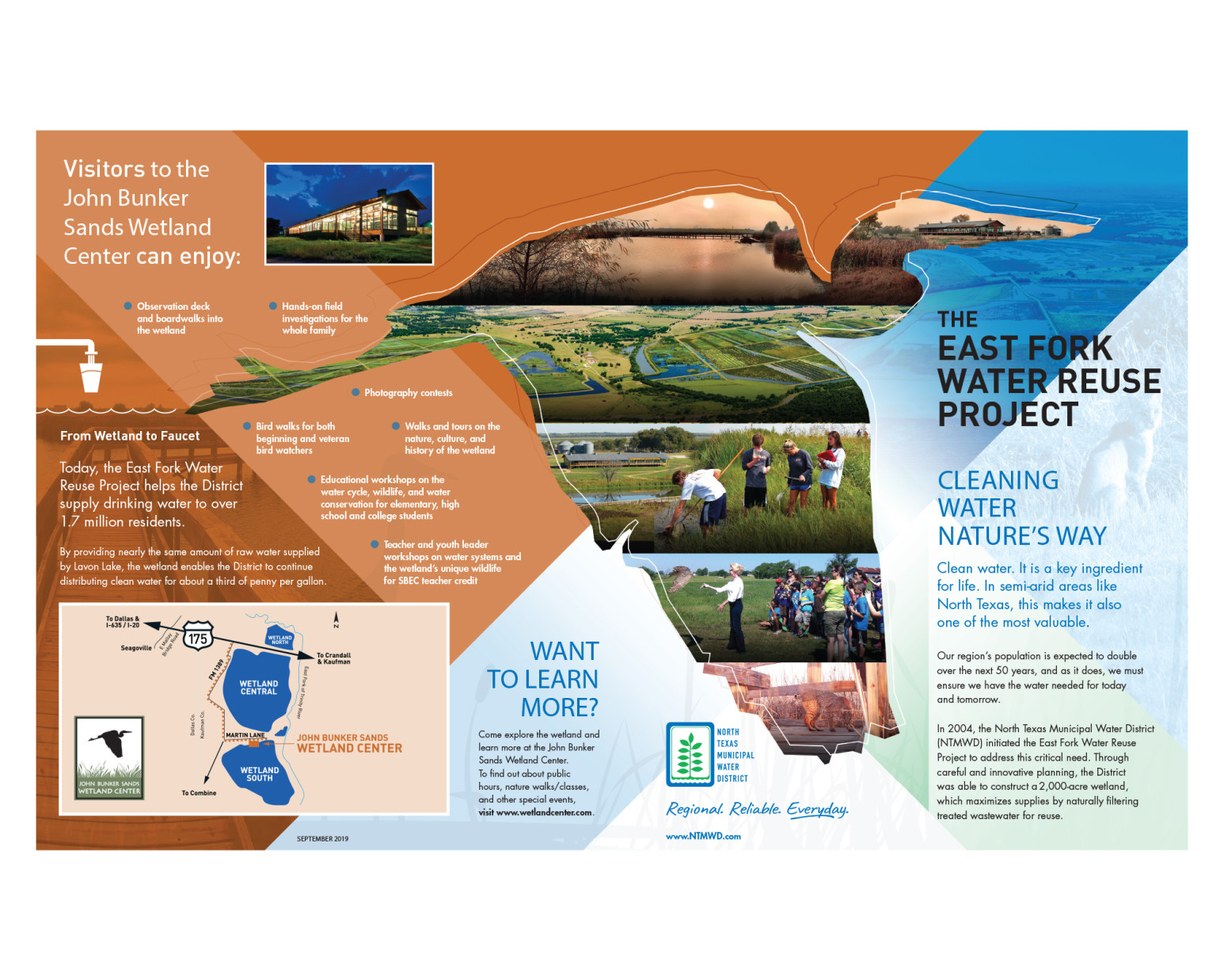 North Texas Municipal Water District – East Fork Water Reuse Project Brochure 1