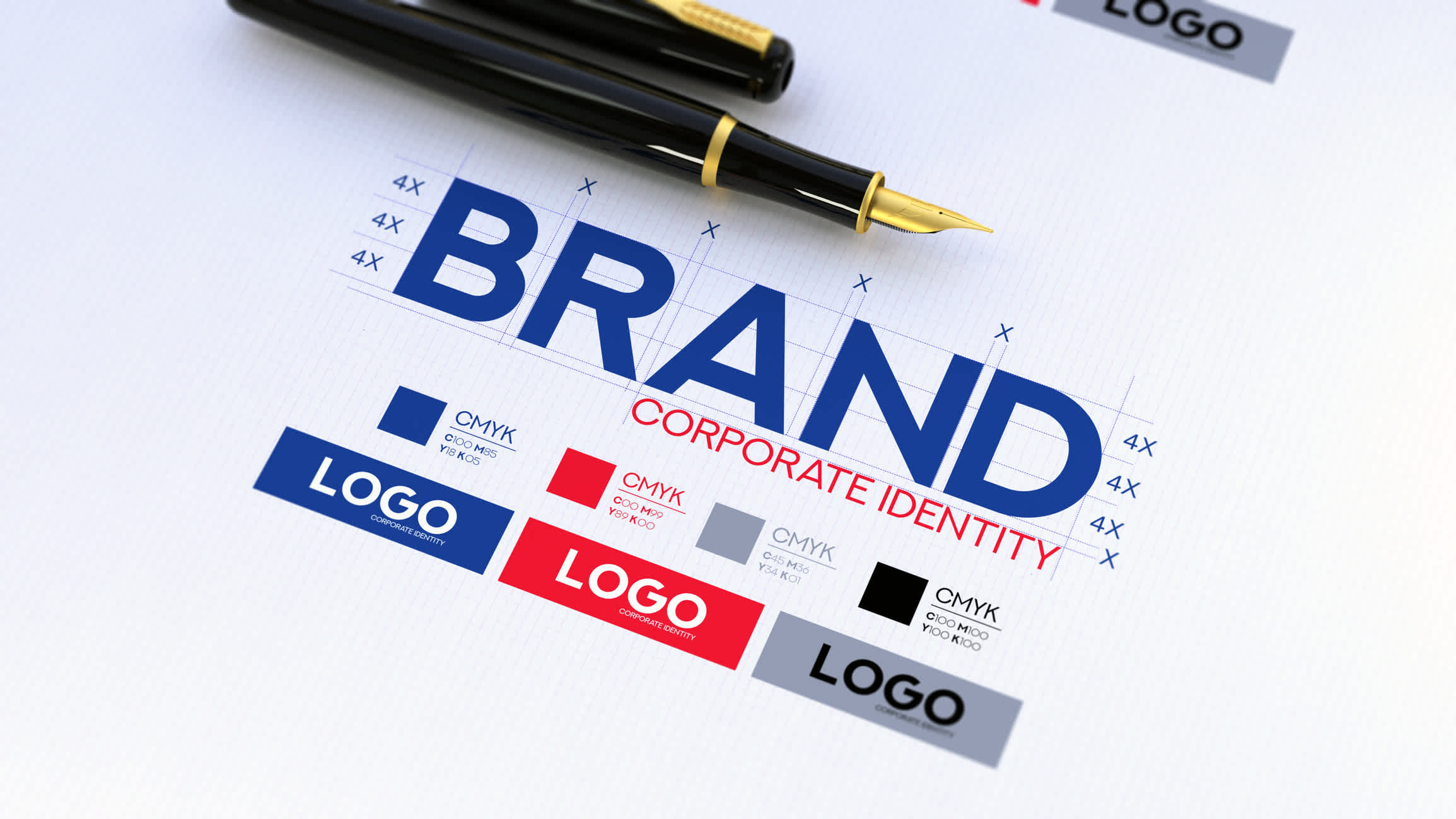 Brand Design Presentation Concept. | Watermark