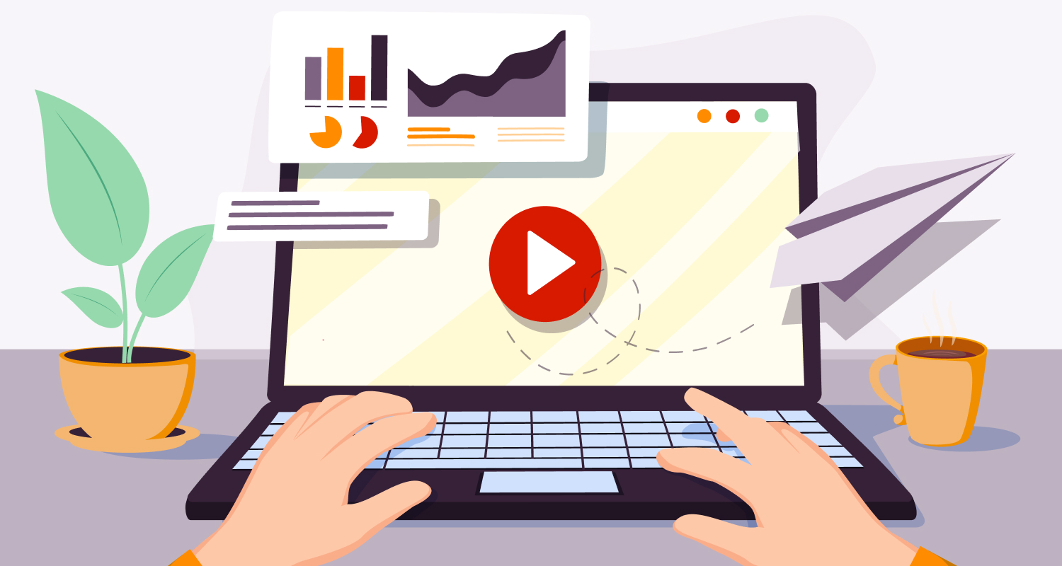 marketing data analytics report on computer