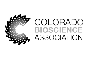 Colorado BioScience logo horizontal B&W