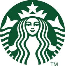 Using the Starbucks siren logo as an example of a pictoral logo for brand standards.| Watermark
