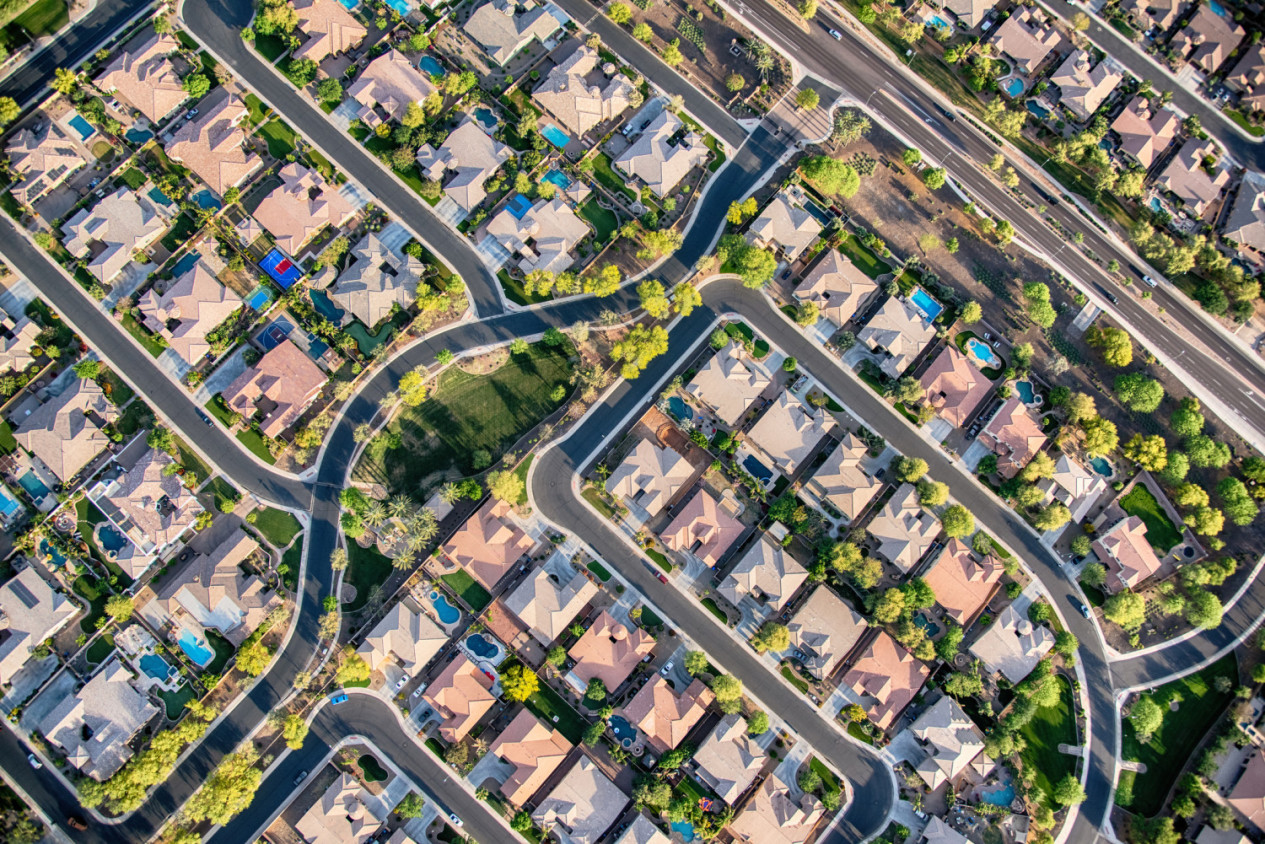 Residential Development Aerial