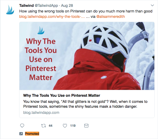 Why the tools you use on Pinterest Matter