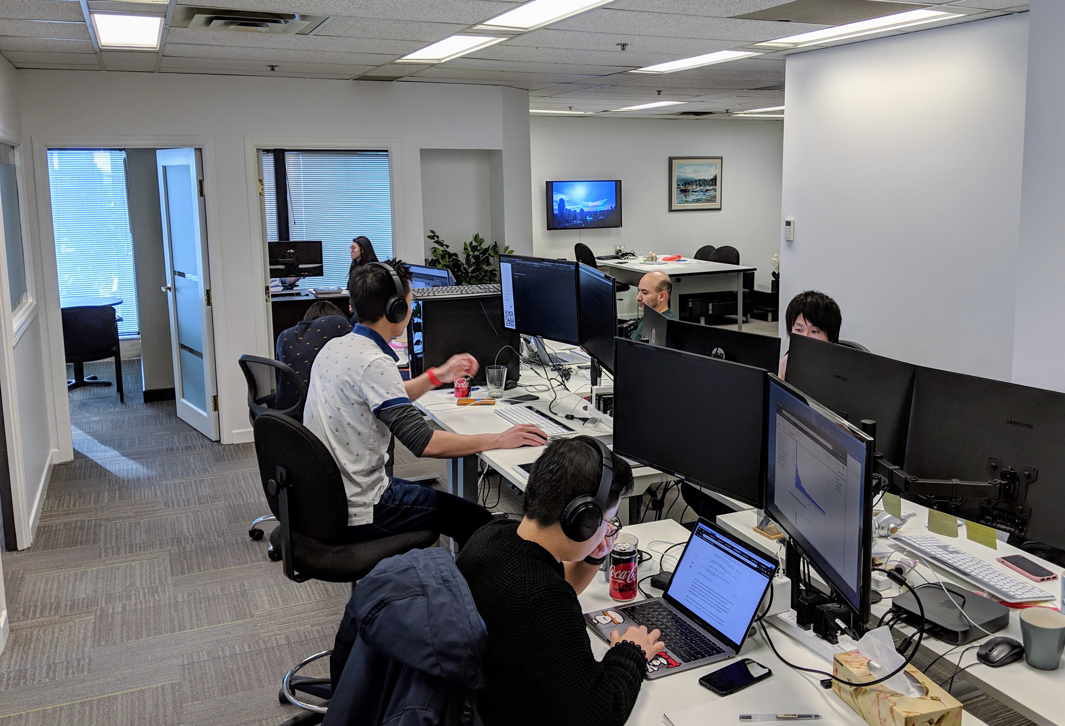 Convergence team at work in 2019