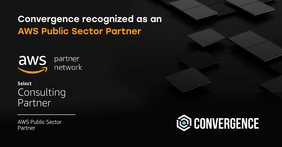 Convergence is now an AWS Public Sector Partner