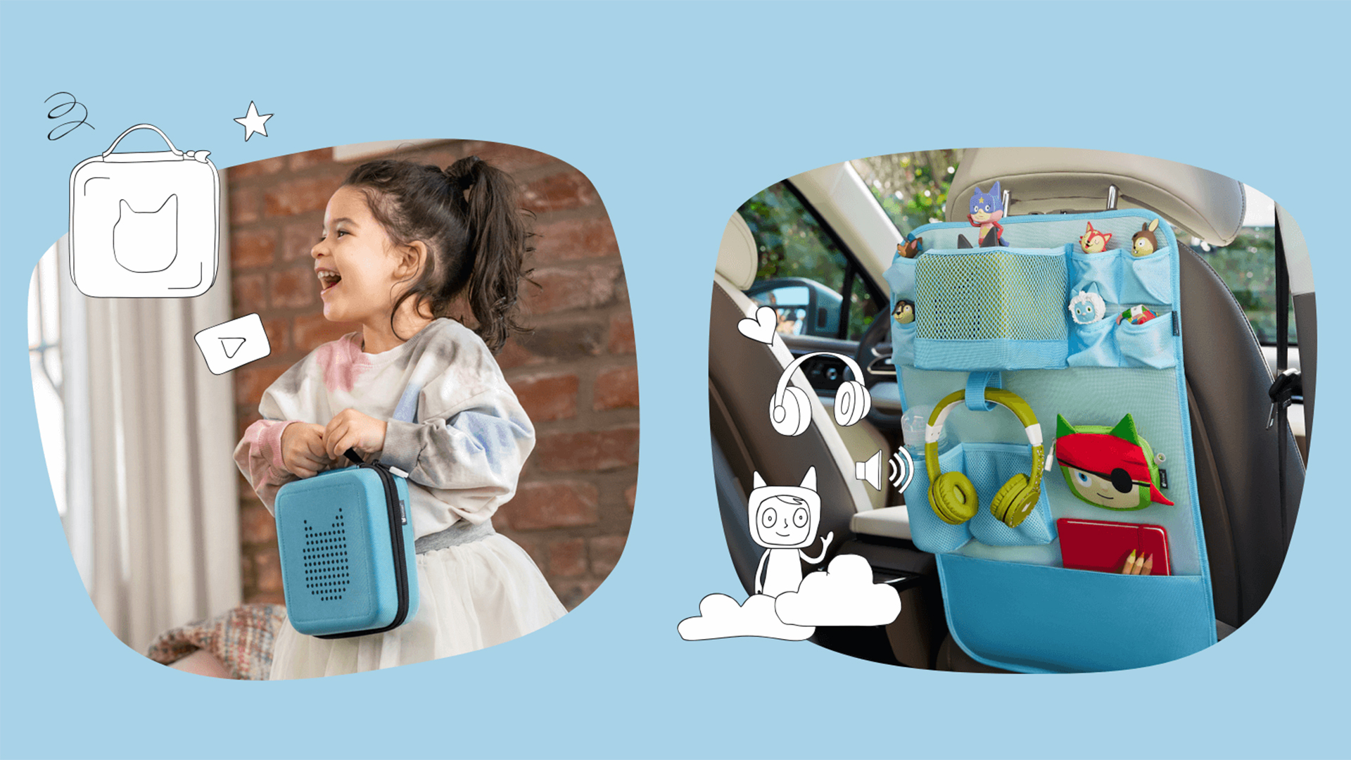 Étui De Transport Pour Tonies - Gris Soldes | Tonies France