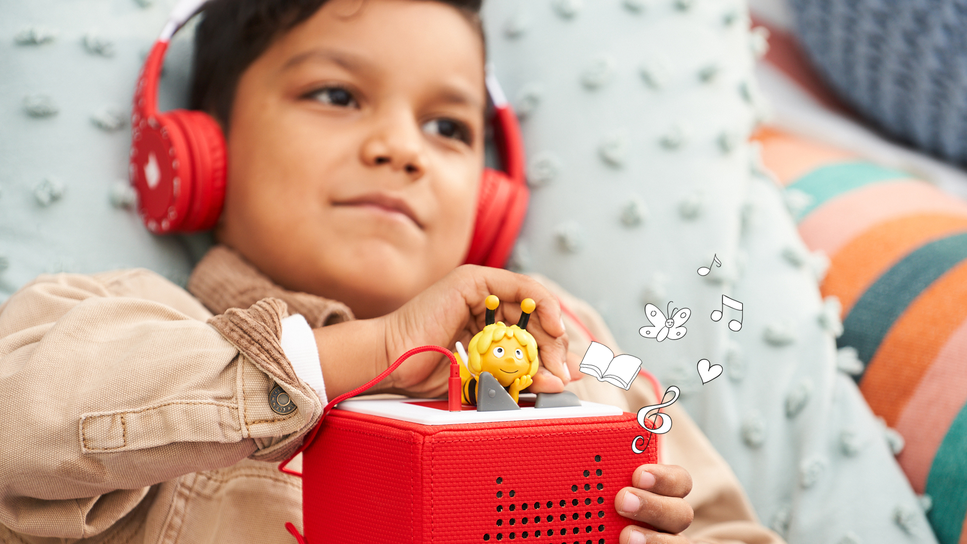 tonies Personnage audio pour Toniebox Creative Grey - Figurine avec espace  pour jusqu'à 90 minutes de contenu pour enfants - À utiliser avec le
