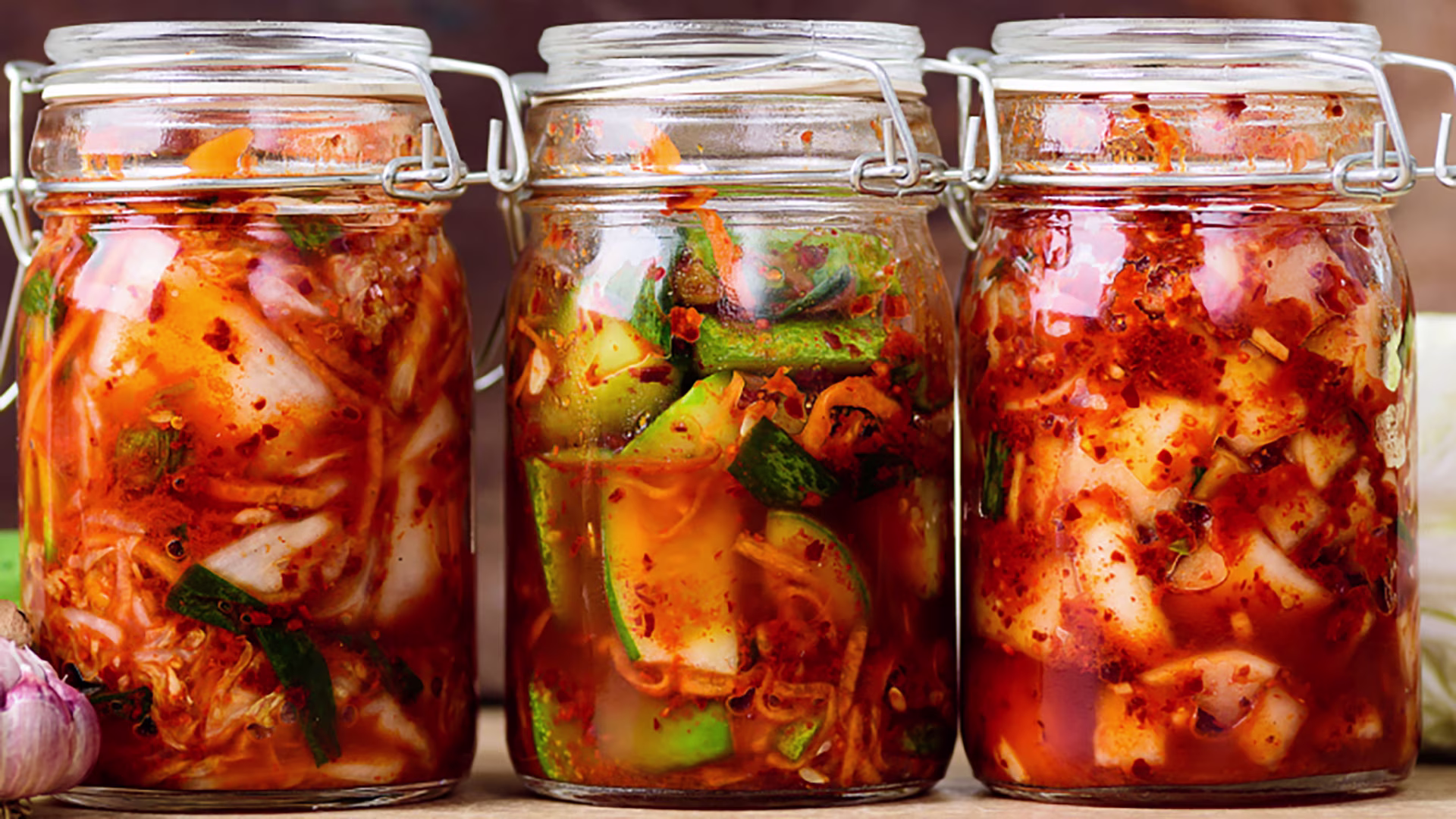 Fermentierte Lebensmittel mit Probiotika