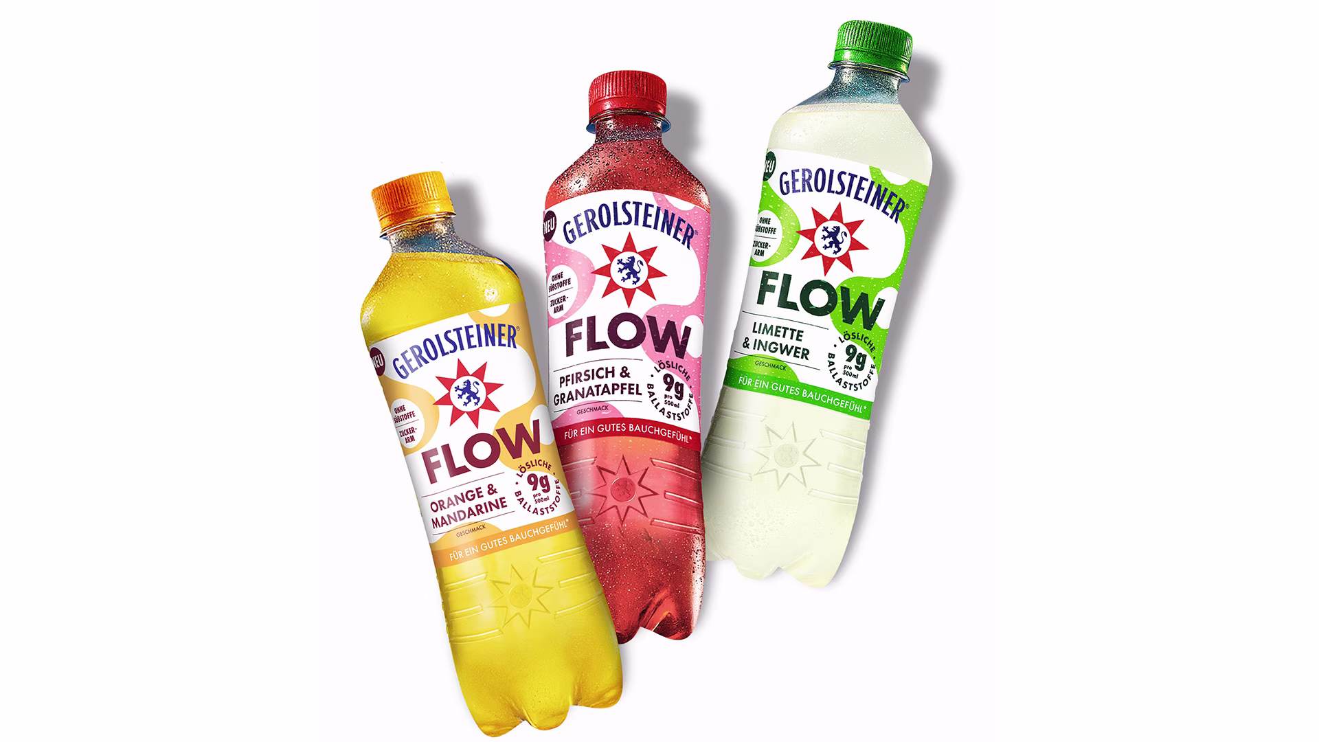 Gerolsteiner FLOW: Für ein gutes Bauchgefühl