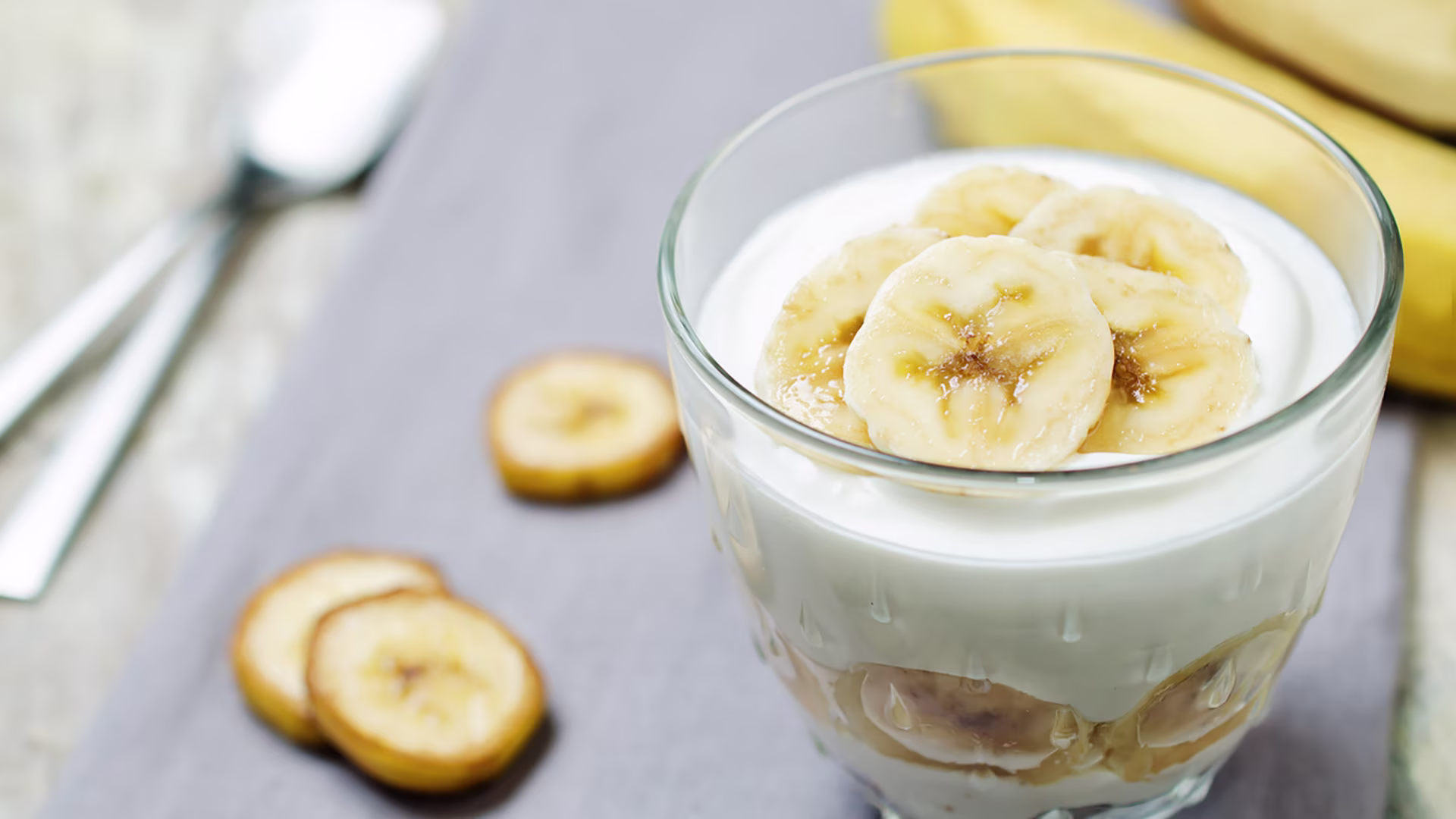 Joghurt mit Banane